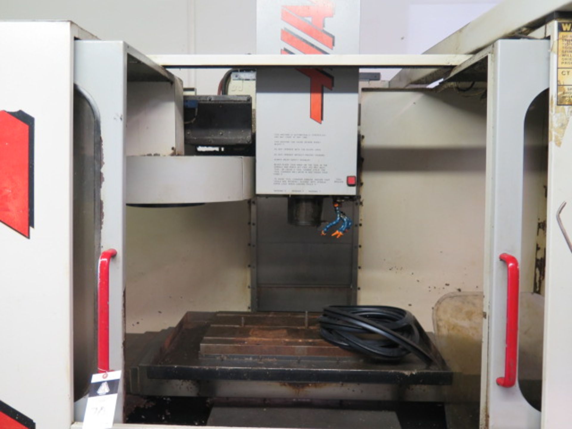 1996 Haas VF-E CNC VMC s/n 7725 w/ Haas Controls, 20-Station ATC, CAT-40 Taper, SOLD AS IS - Image 8 of 18