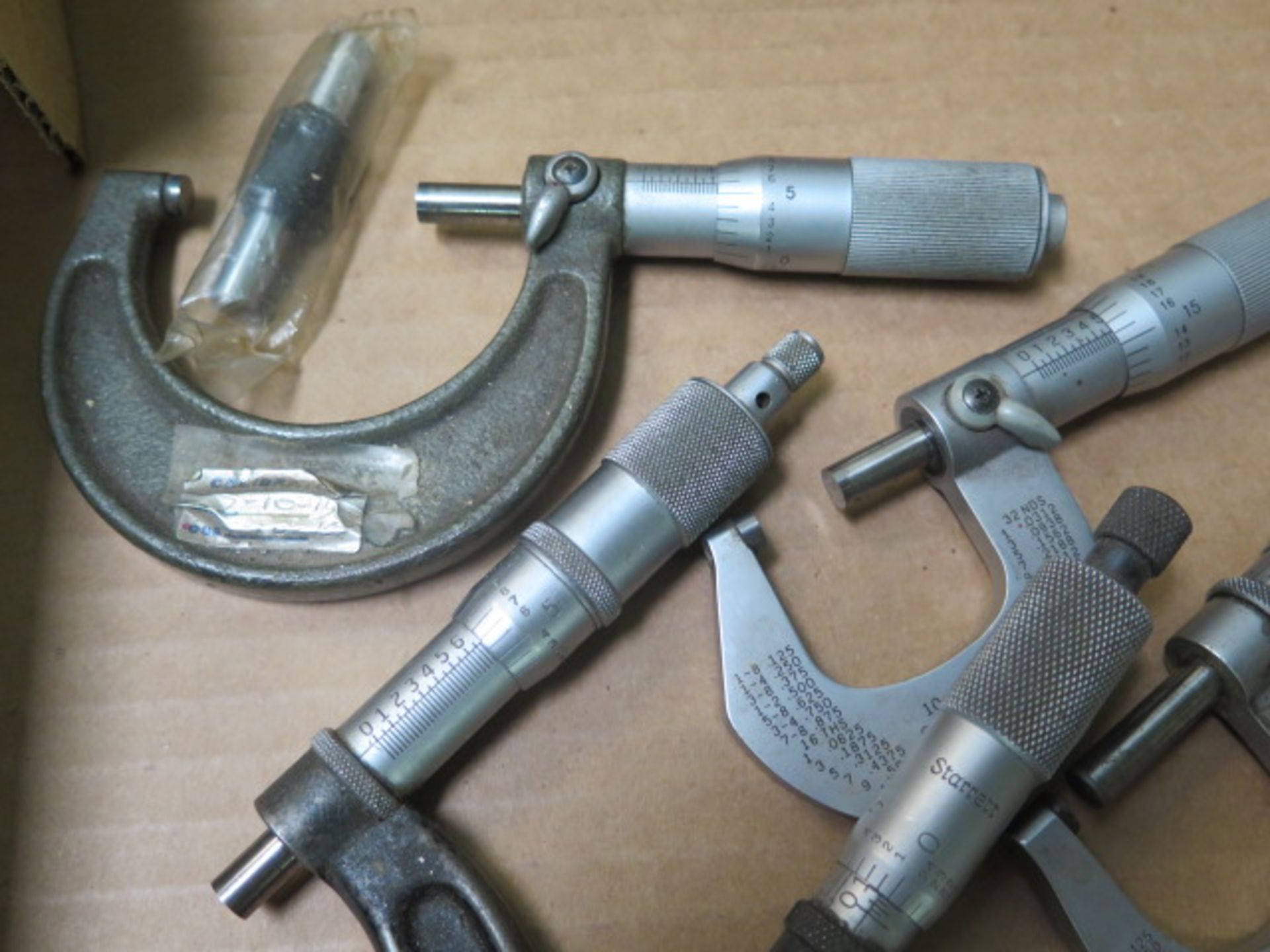 Starrett and SPI OD Mics (7) (SOLD AS-IS - NO WARRANTY) - Image 4 of 6