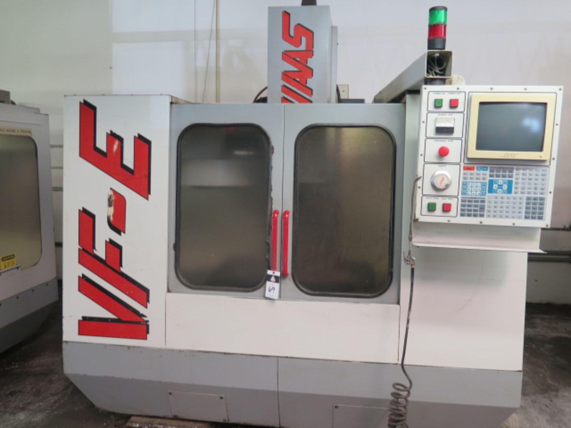 1996 Haas VF-E CNC VMC s/n 7726 w/ Haas Controls, 20-Station ATC, CAT-40 Taper, SOLD AS IS