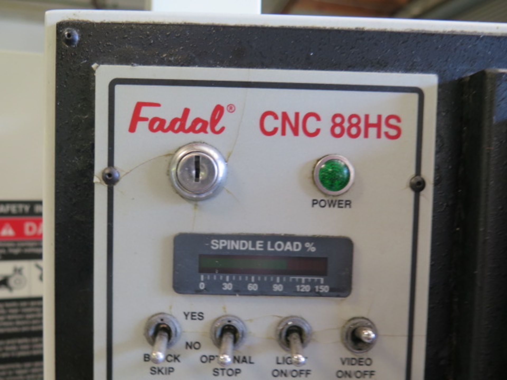Fadal VMC 15XT CNC VMC s/n 9704660 w/ Fadal CNC88HS Controls, 21-Station ATC, SOLD AS IS - Image 7 of 15