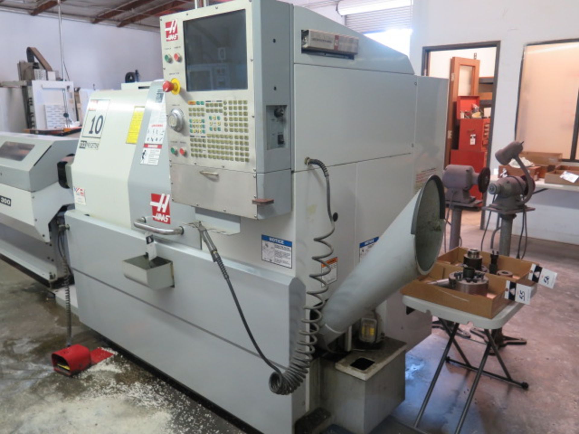 2006 Haas SL-10 CNC Turning Center s/n 3075242, Tool Presetter, 12-Station Turret, SOLD AS IS - Image 2 of 13