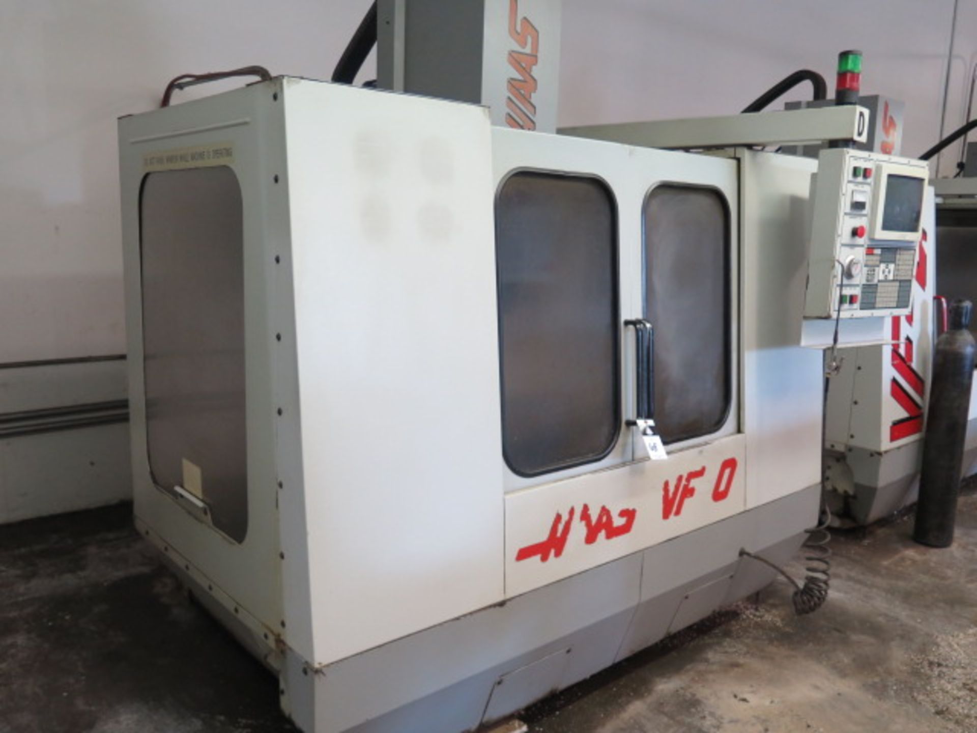 1995 Haas VF-0 CNC VMC s/n 4162 w/ Haas Controls, 20-Station ATC, CAT-40 Taper, SOLD AS IS - Image 3 of 17