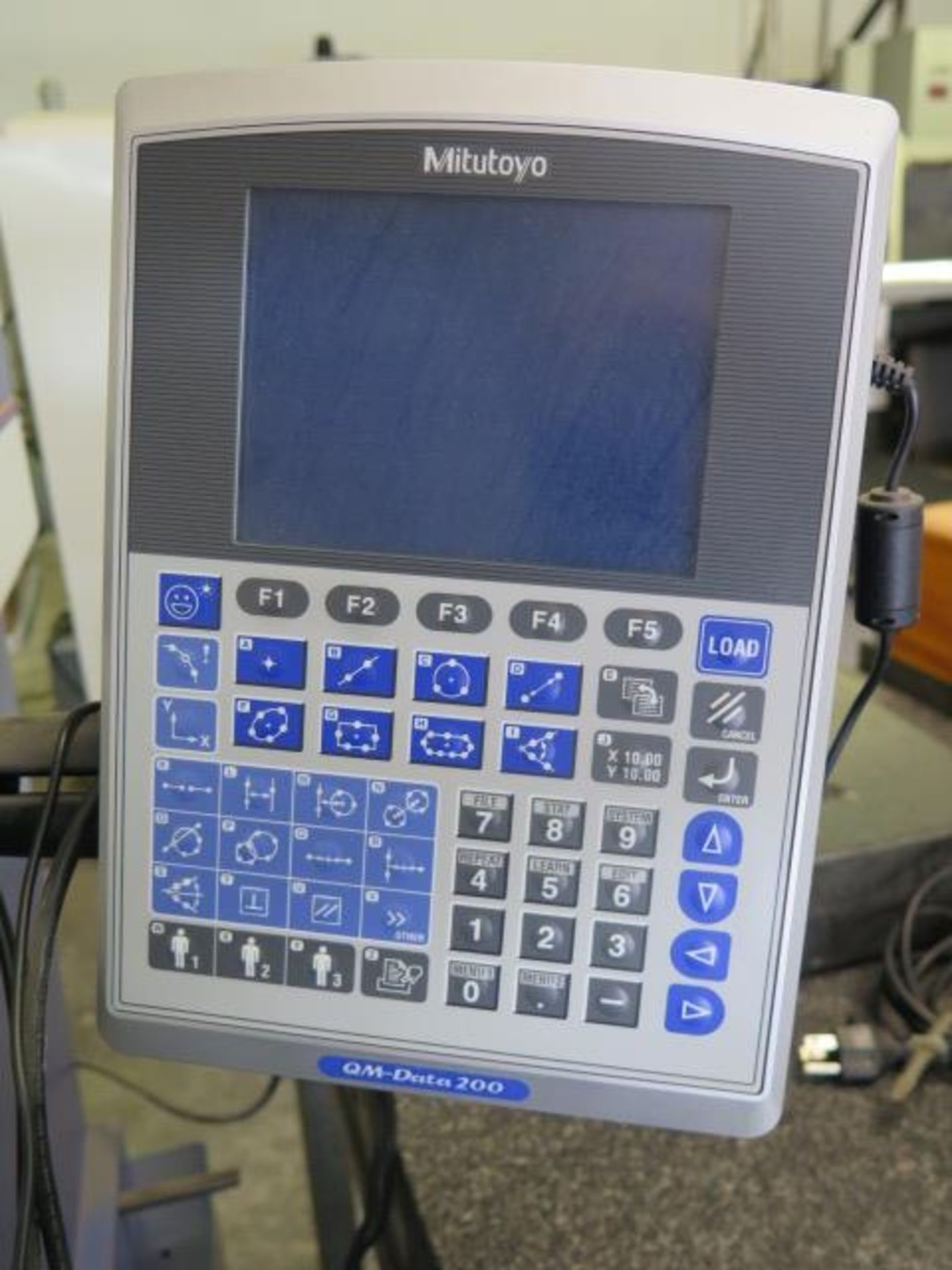 Mitutoyo PH-A14 14” Optical Comparator s/n 507019 w/ QM-DATA200 Programmable DRO, SOLD AS IS - Image 4 of 15