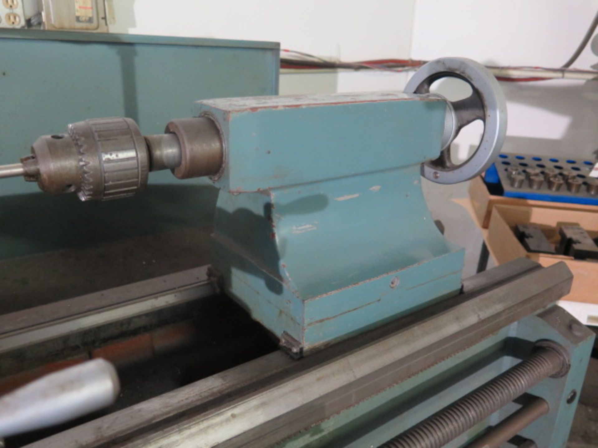 Victor 1640G 16” x 40” Geared Head Gap Lathe s/n 563210 w/ 30-1800 RPM, In/mm Threading, SOLD AS IS - Image 15 of 19