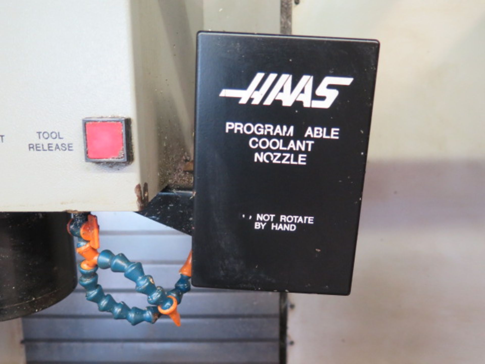 1994 Haas VF-4 CNC VMC s/n 3565 w/ Haas Controls, 20-Station ATC, CAT-40 Taper, SOLD AS IS - Image 9 of 15