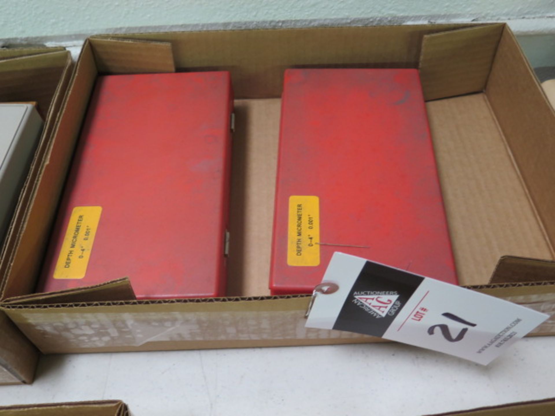 Import 0-4" Deoth Mics (2) (SOLD AS-IS - NO WARRANTY)