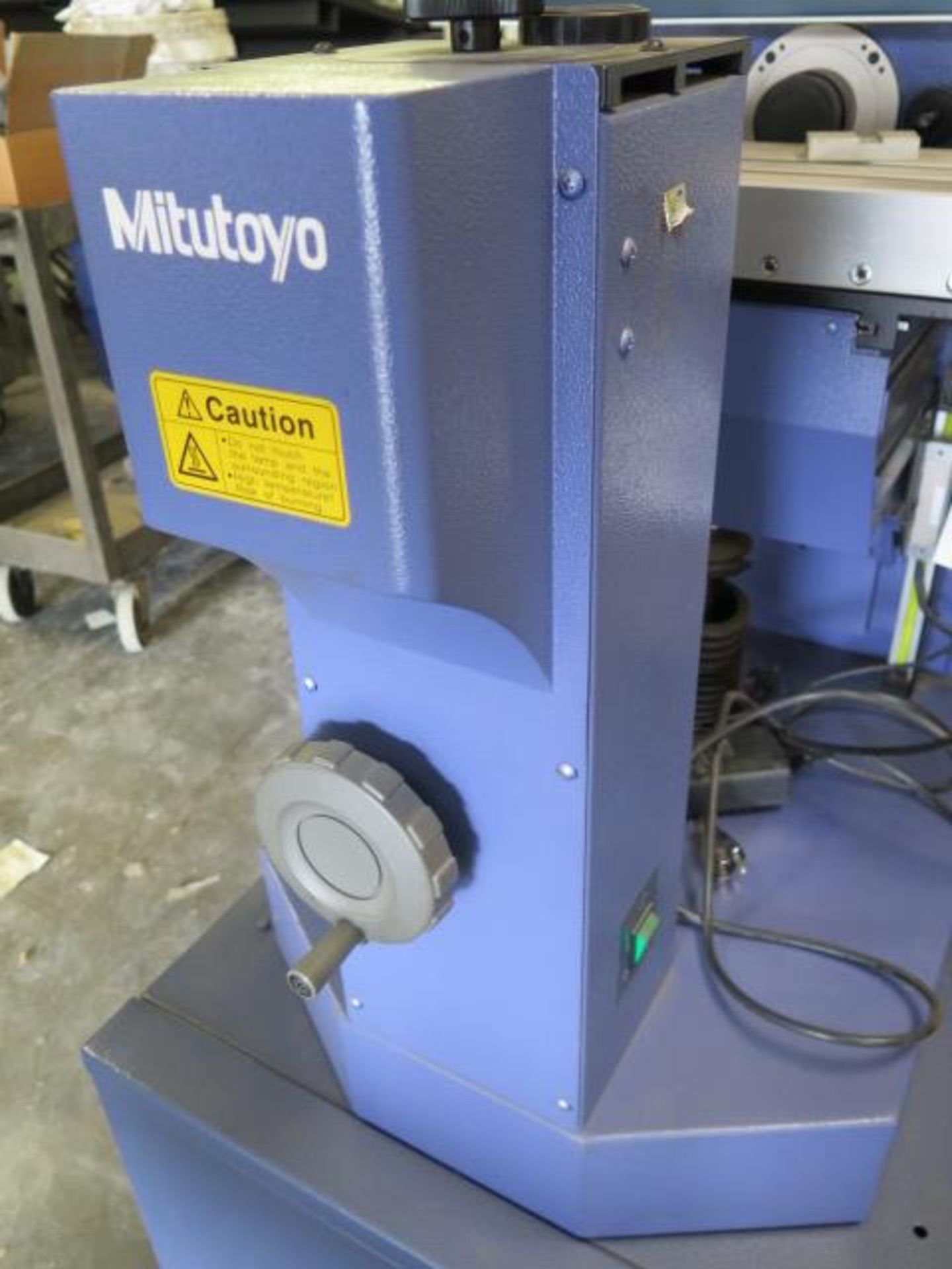 Mitutoyo PH-A14 14” Optical Comparator s/n 507019 w/ QM-DATA200 Programmable DRO, SOLD AS IS - Image 12 of 15