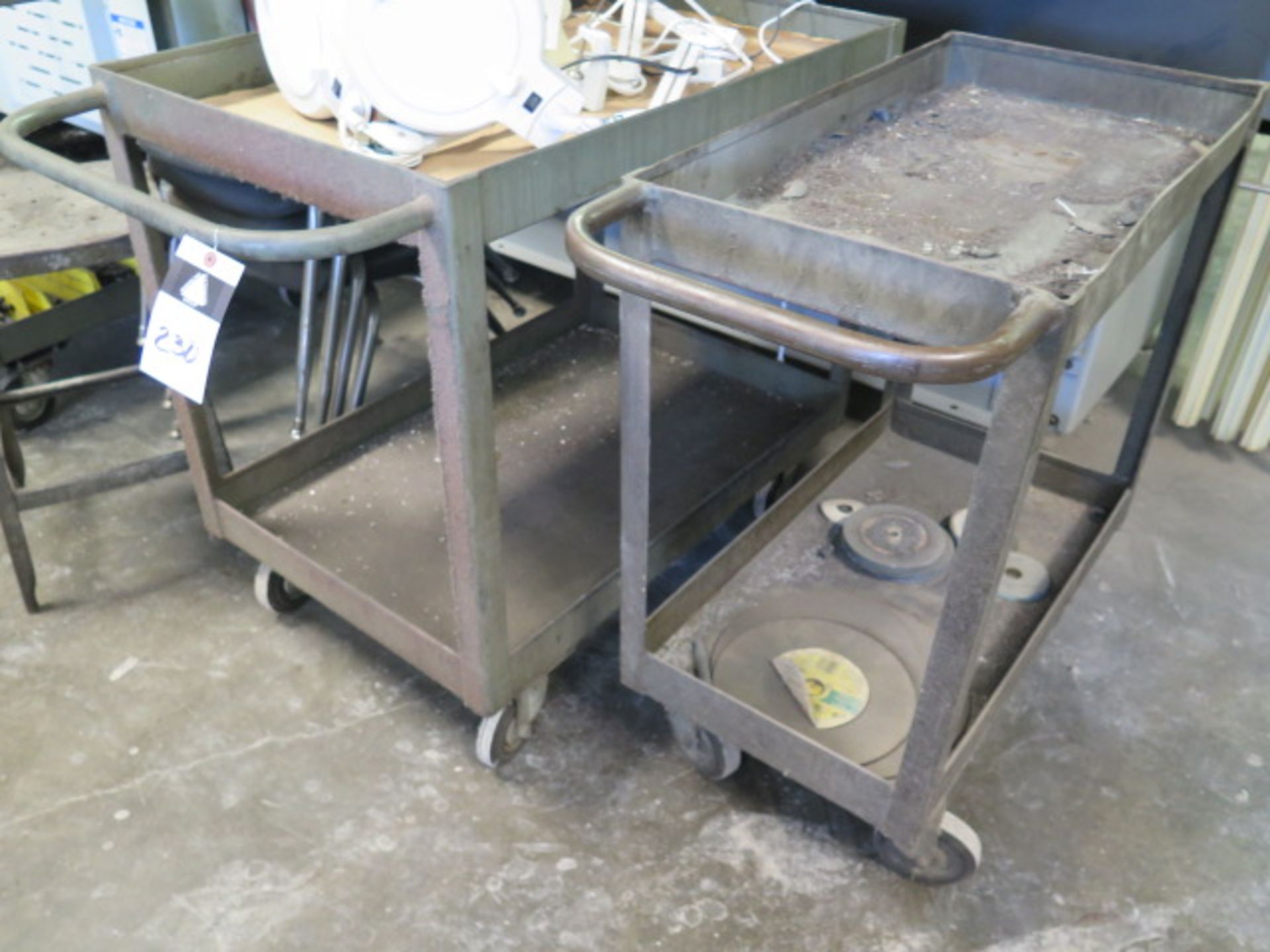 Heavy Duty Shop Carts (2) (SOLD AS-IS - NO WARRANTY)