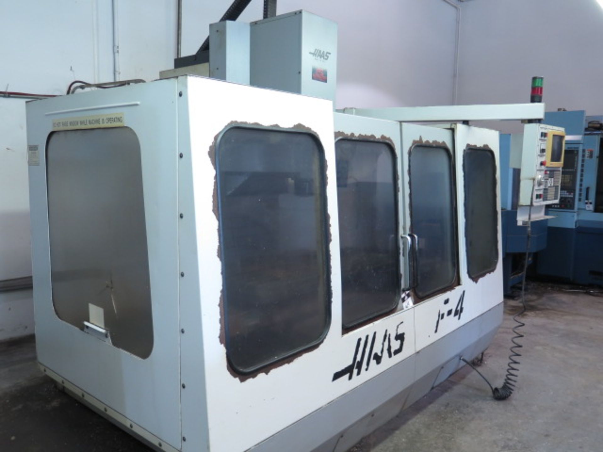 1994 Haas VF-4 CNC VMC s/n 3565 w/ Haas Controls, 20-Station ATC, CAT-40 Taper, SOLD AS IS - Image 3 of 15