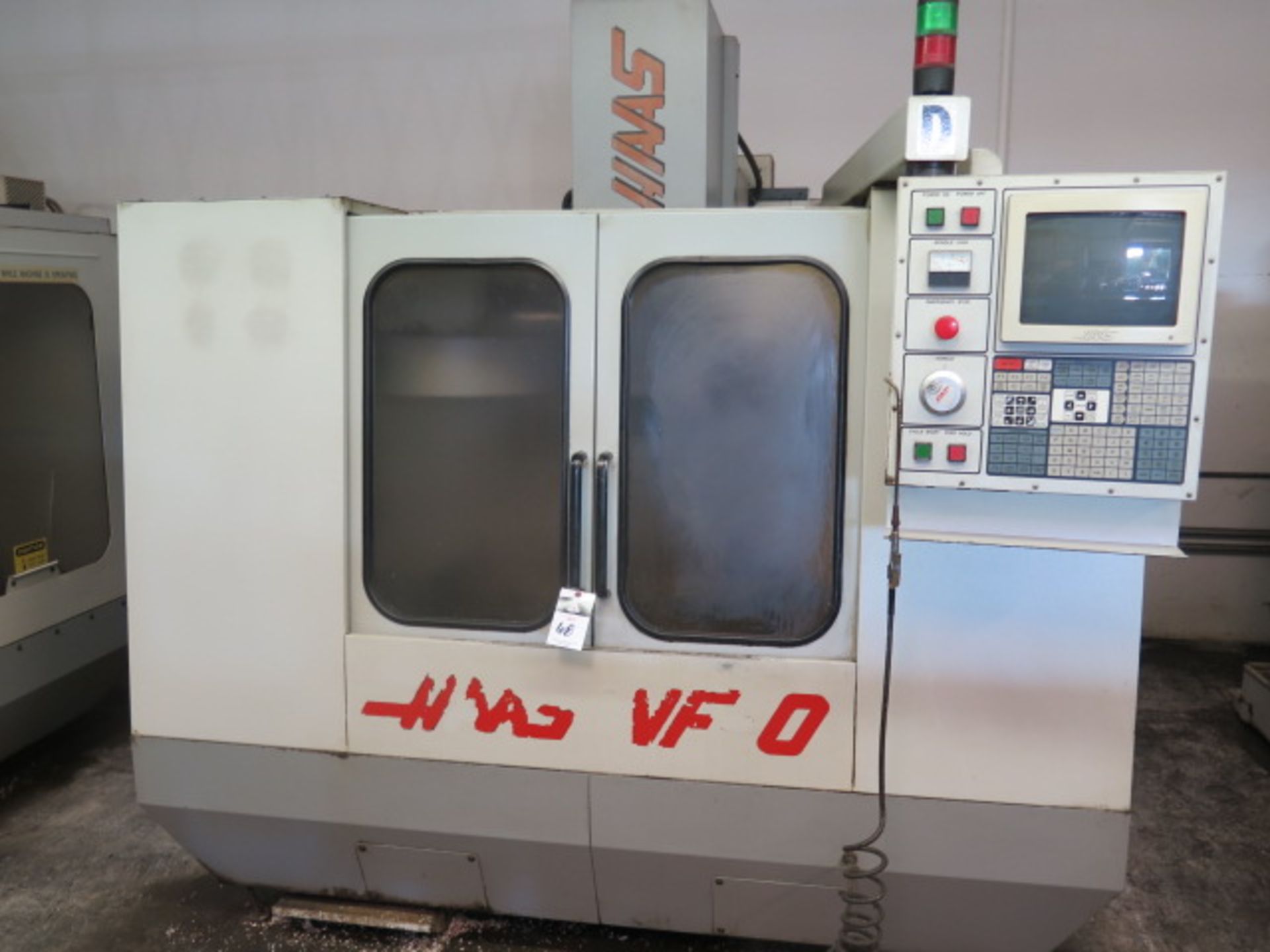 1995 Haas VF-0 CNC VMC s/n 4162 w/ Haas Controls, 20-Station ATC, CAT-40 Taper, SOLD AS IS