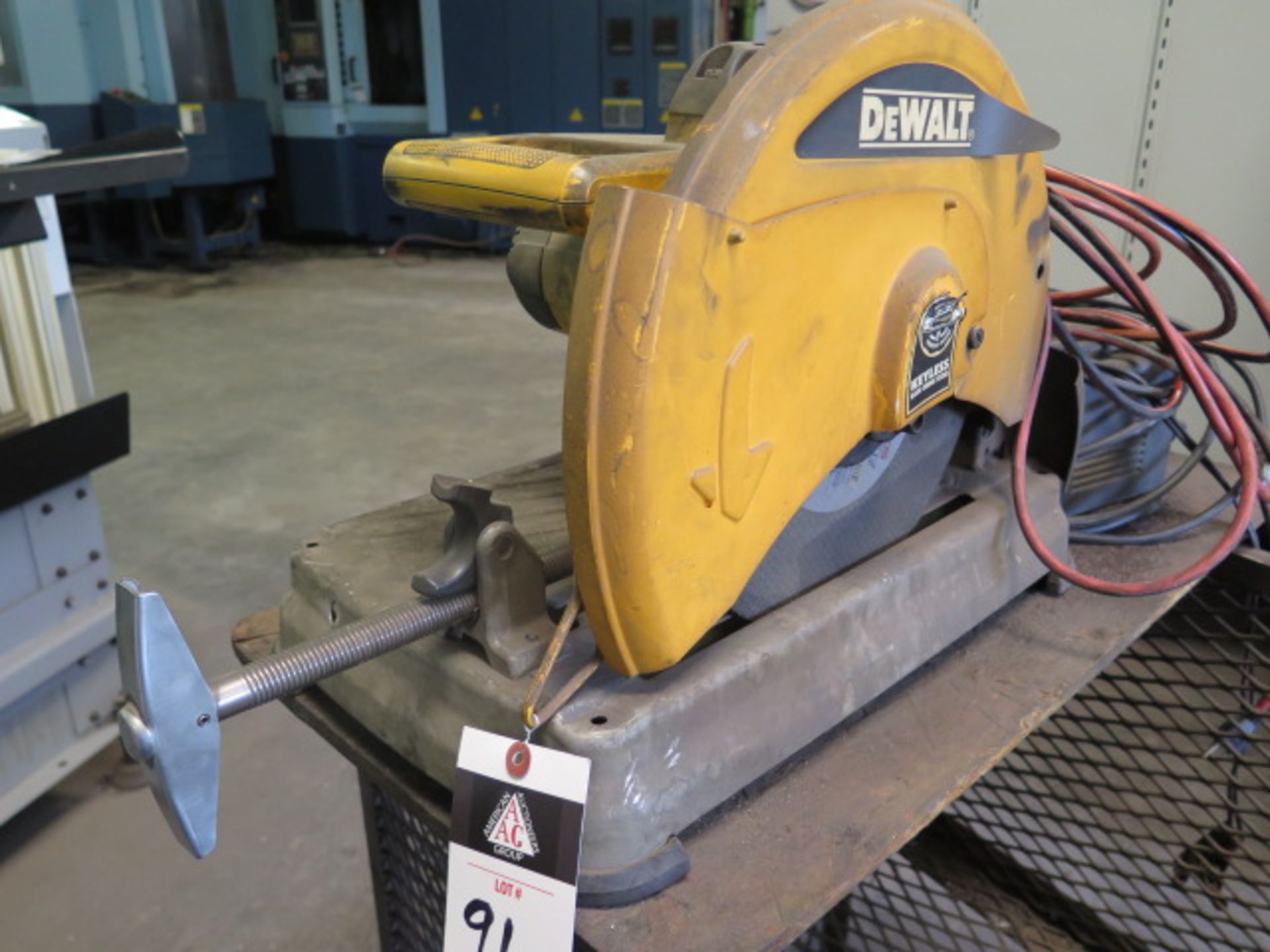 DeWalt Abrasive Cutoff Saw (SOLD AS-IS - NO WARRANTY)