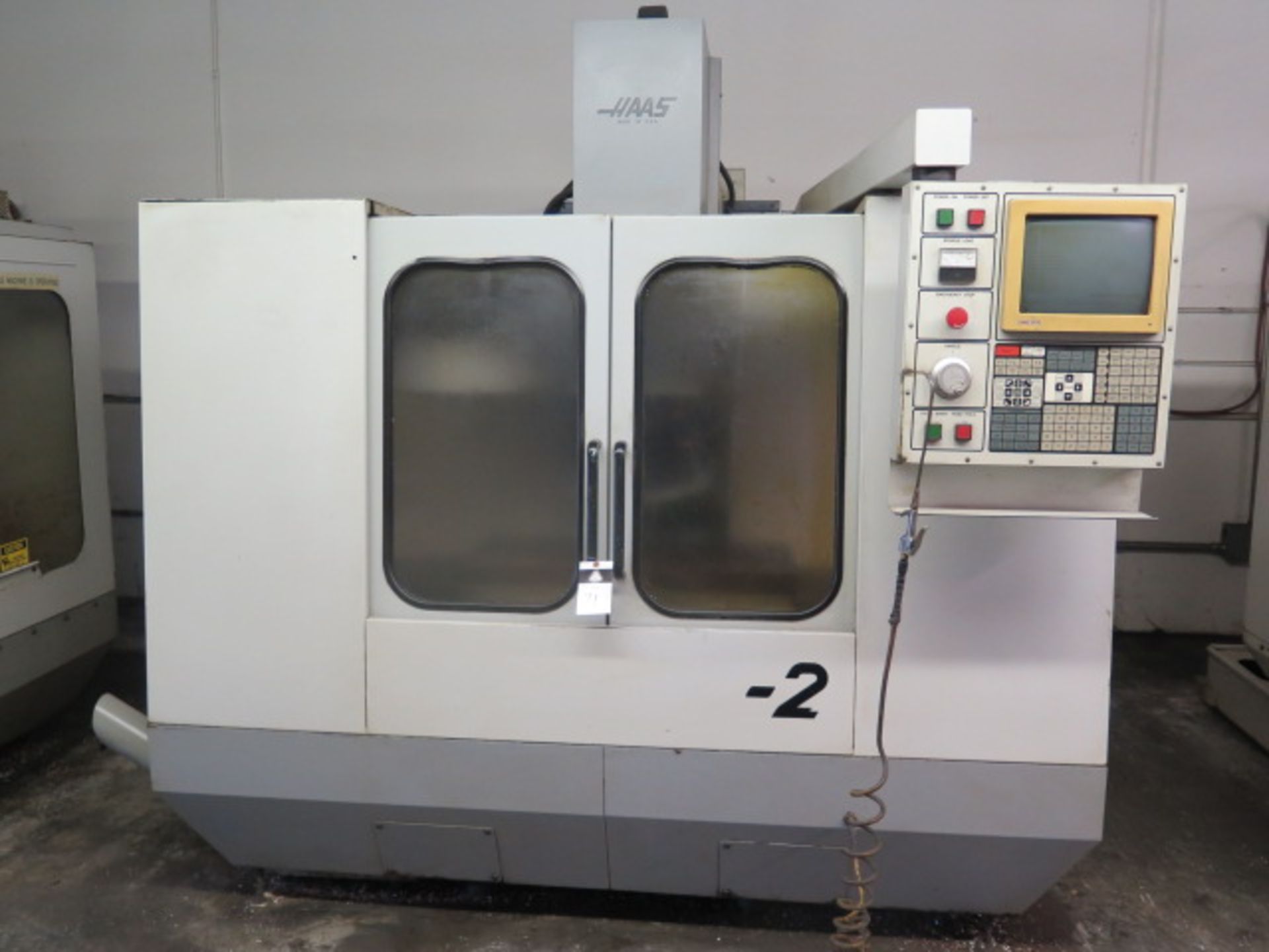 1994 Haas VF-2 CNC VMC, s/n 3258 w/ Haas Controls, 20-Station ATC, CAT-40 Taper, SOLD AS IS