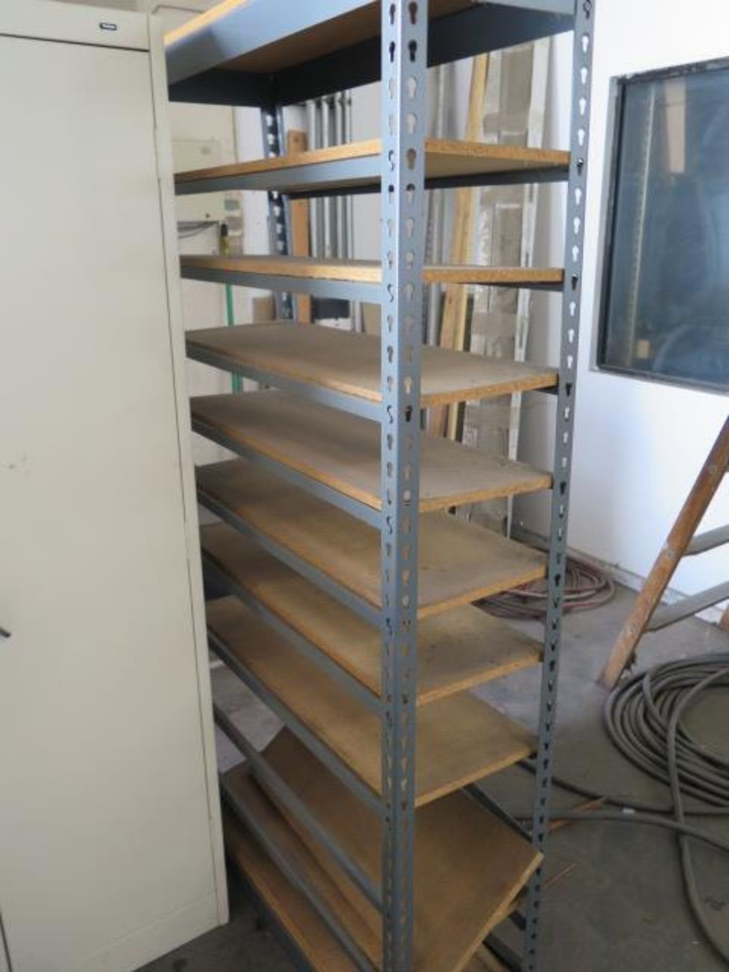 File Cabinets (3), Storage Cabinet and Shelf (SOLD AS-IS - NO WARRANTY) - Image 4 of 4