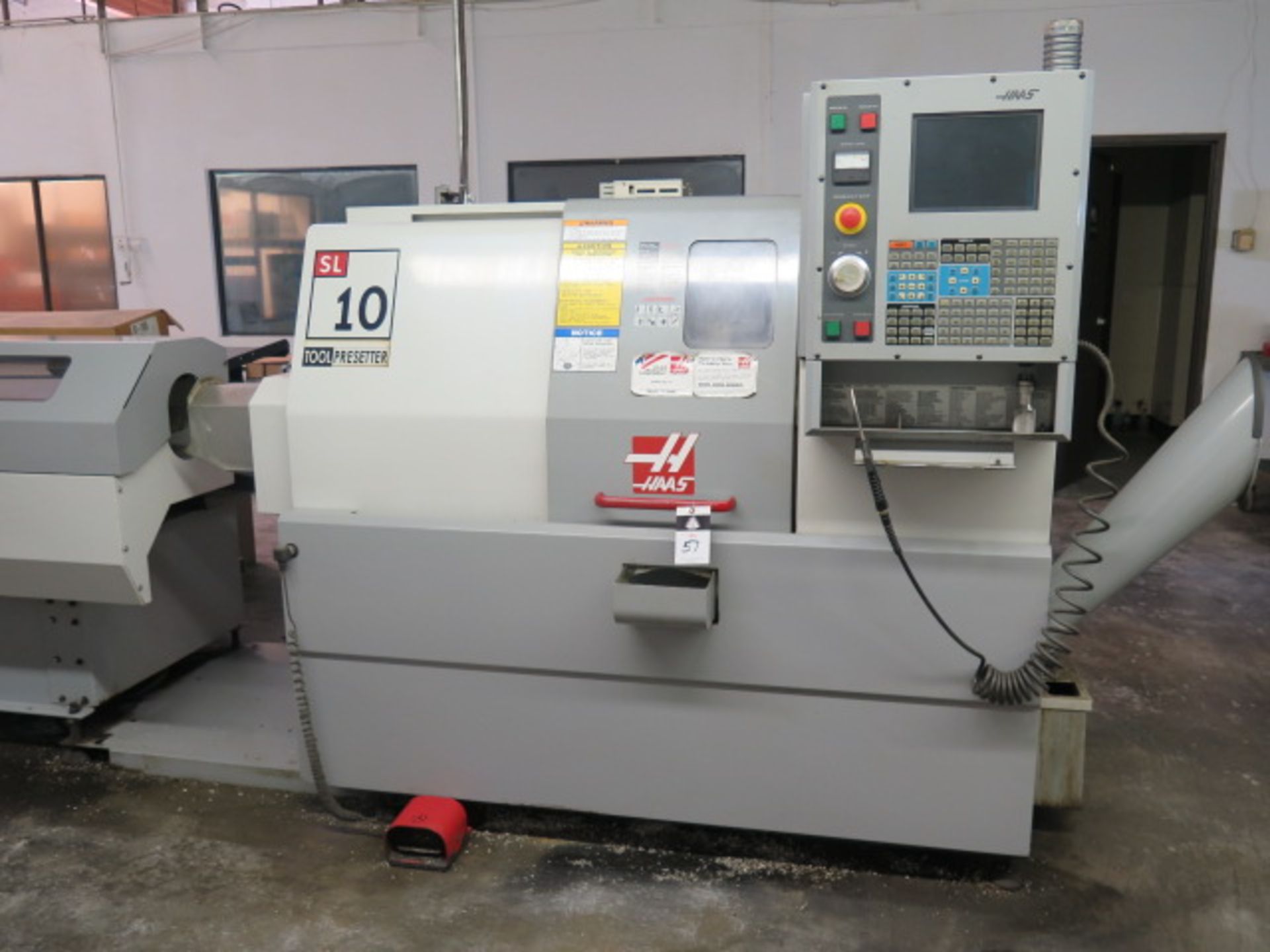 2005 Haas SL-10 CNC Turning Center s/n 69115, Tool Presetter, 12-Station Turret, SOLD AS IS