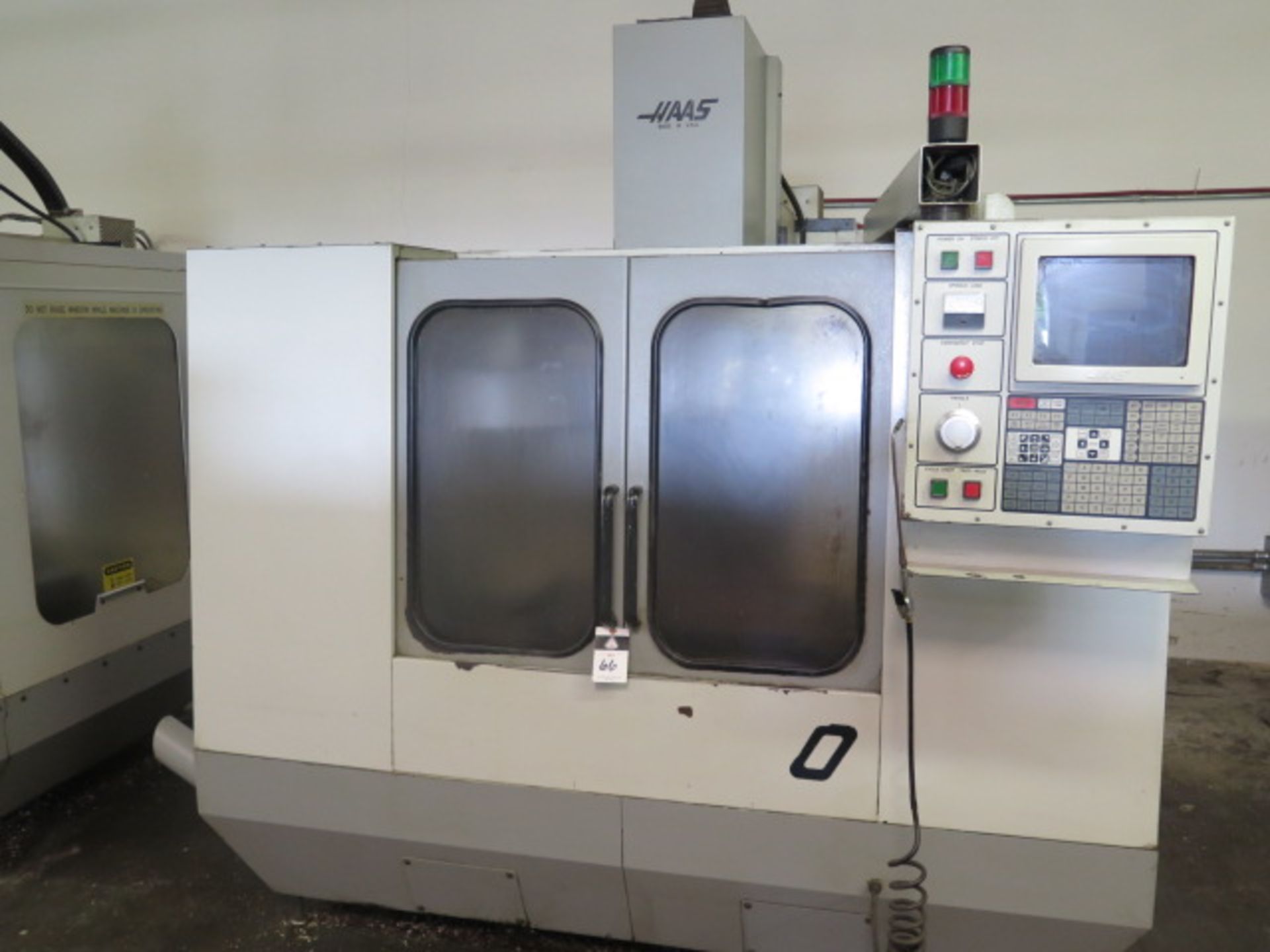 1994 Haas VF-0 CNC Vertical Machining Center s/n 3572 w/ Haas Controls, 20-Station ATC, CAT-40 Taper