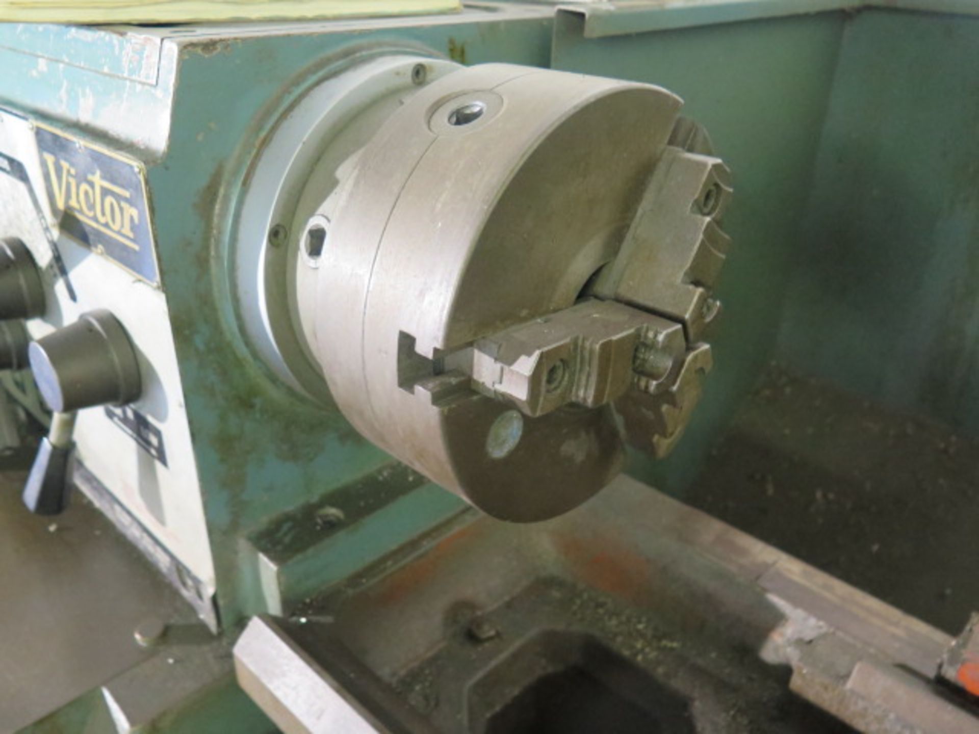 Victor 1640G 16” x 40” Geared Head Gap Lathe s/n 563210 w/ 30-1800 RPM, In/mm Threading, SOLD AS IS - Image 12 of 19