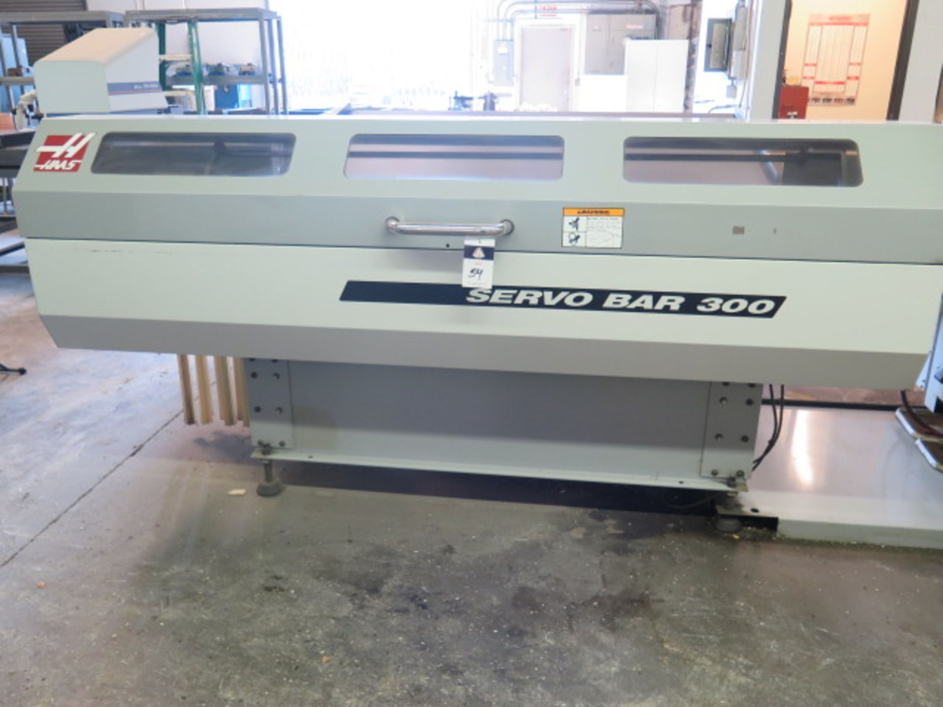 Haas Servobar 300 Automatic Bar Loader / Feeder s/n 92045 w/ Spindle Liner Set (SOLD AS-IS - NO WARR