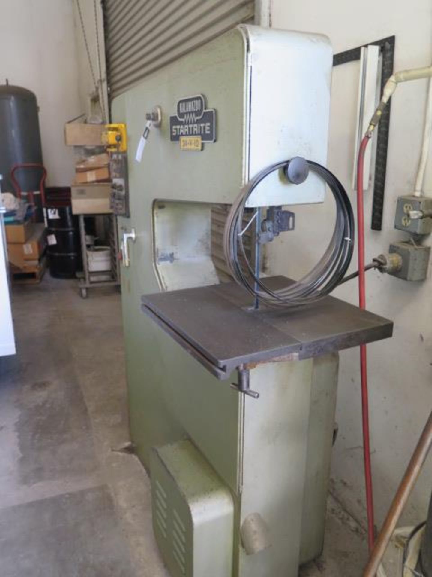 Kalamazoo Startrite 24-V-10 24” Vertical Band Saw s/n M65315 w/ Blade Welder (SOLD AS-IS - NO WARRAN - Image 2 of 7