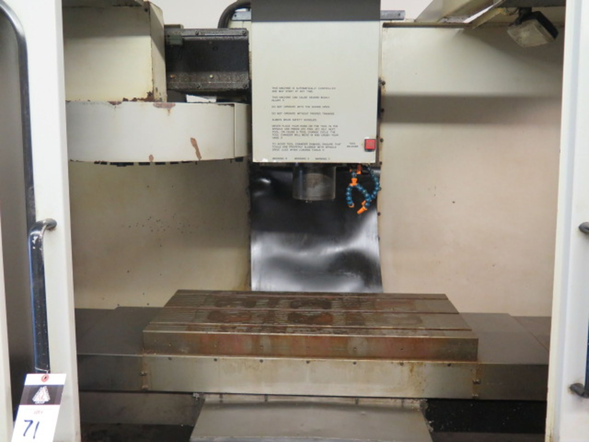 1994 Haas VF-2 CNC VMC, s/n 3258 w/ Haas Controls, 20-Station ATC, CAT-40 Taper, SOLD AS IS - Image 5 of 16