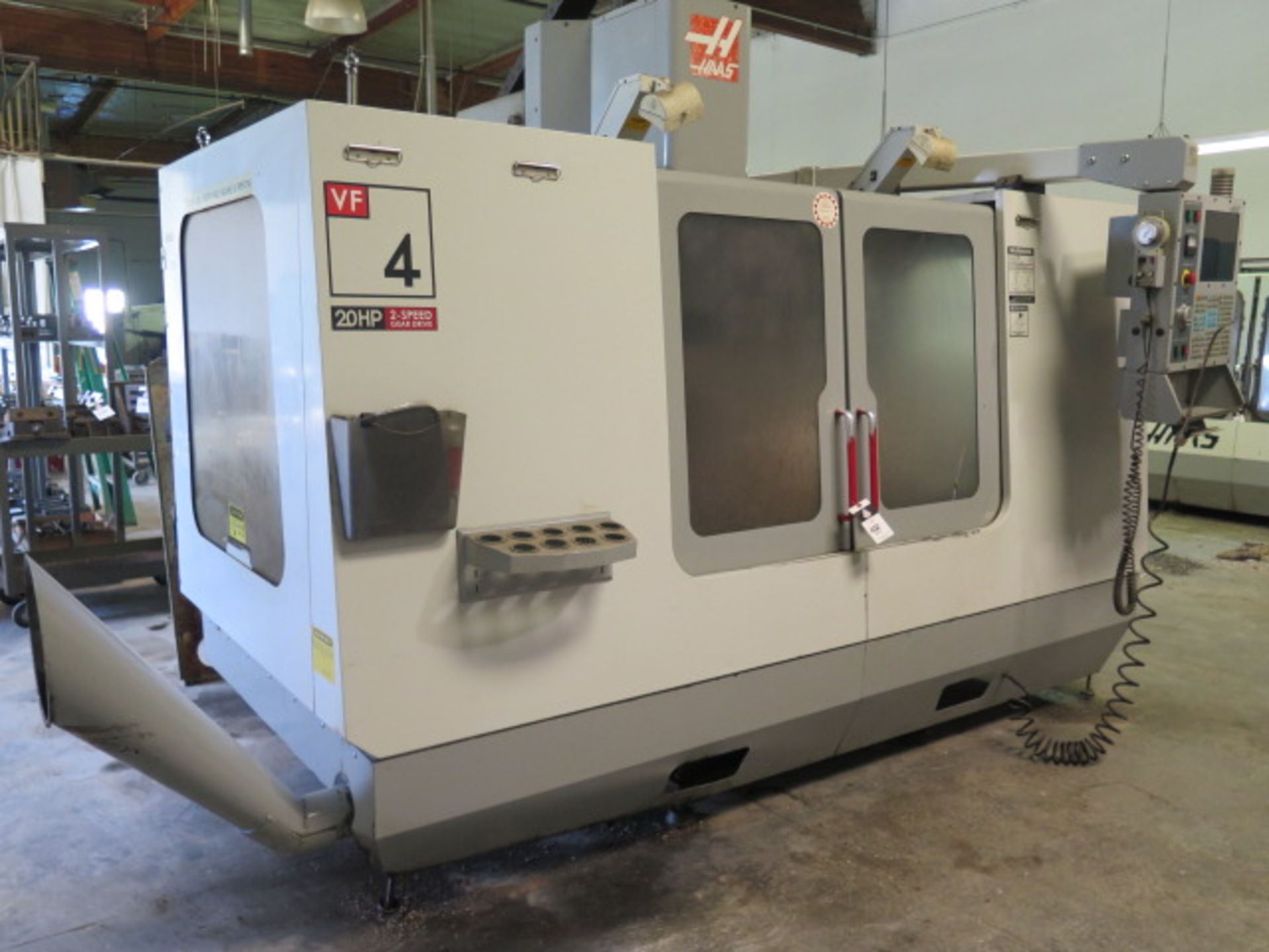 2002 Haas VF-4B CNC VMCs/n 28982 w/ Haas Controls, Hand Wheel, 20-Station ATC, SOLD AS IS - Image 3 of 16