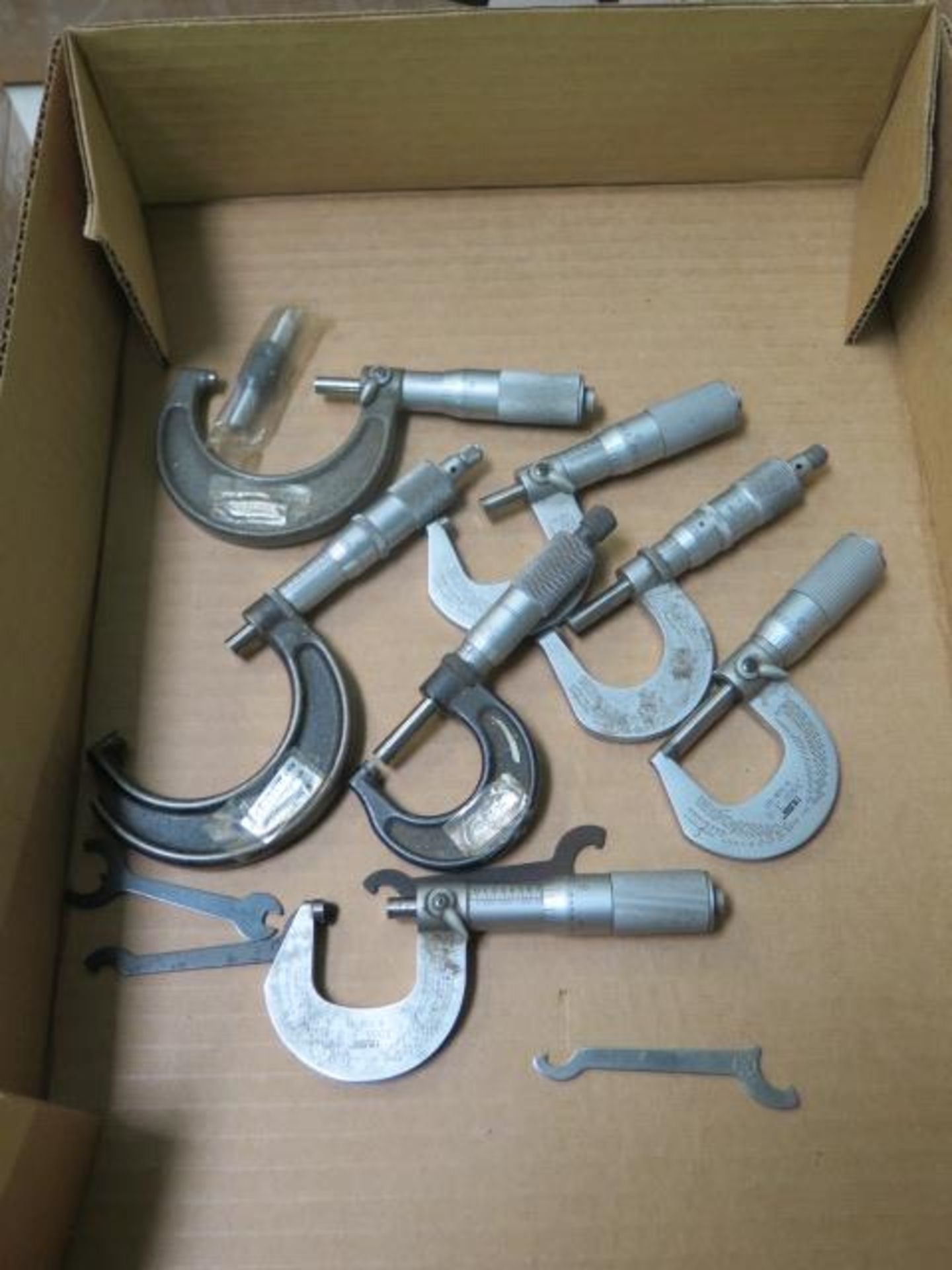 Starrett and SPI OD Mics (7) (SOLD AS-IS - NO WARRANTY) - Image 2 of 6