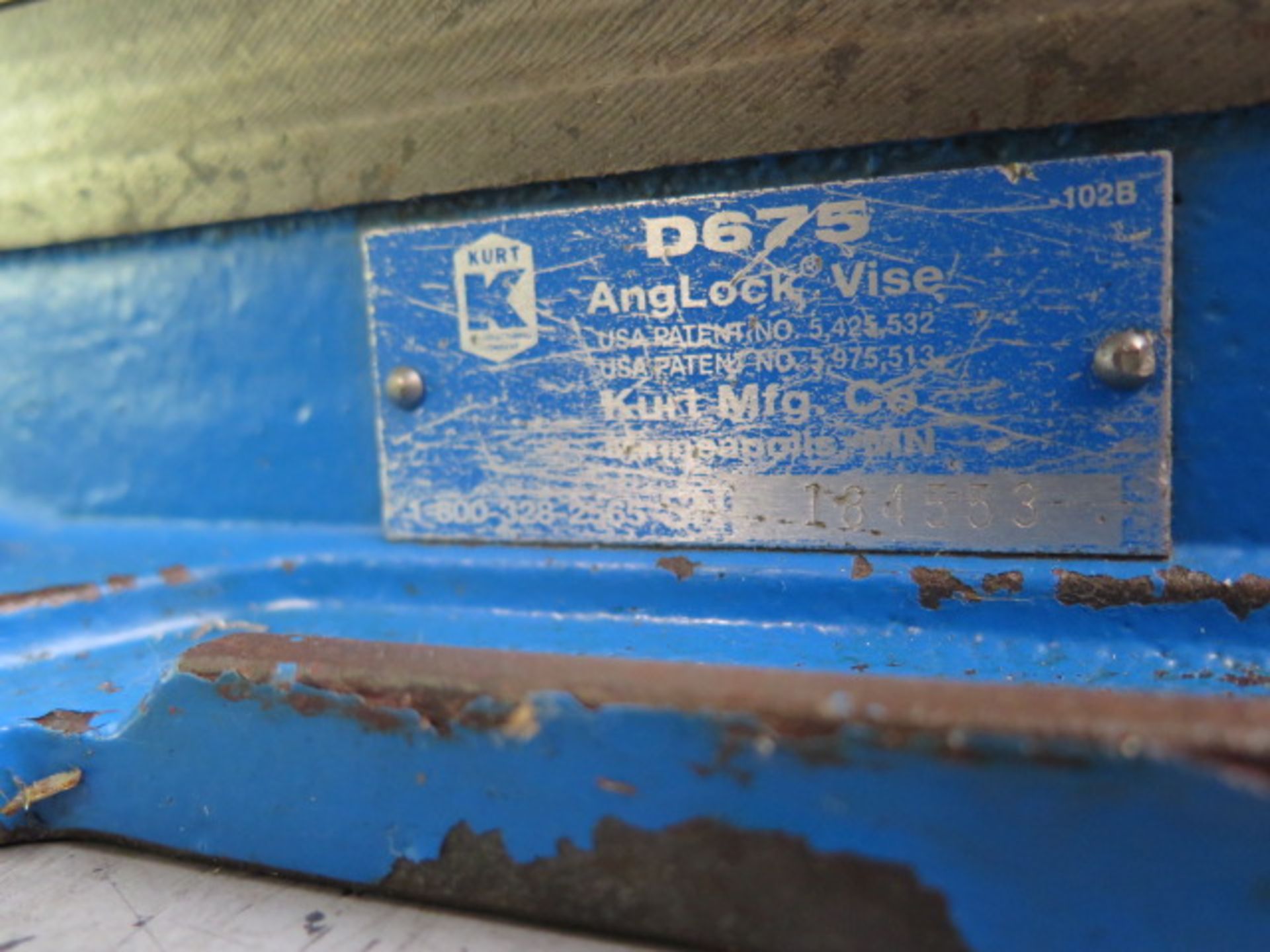 Kurt D675 6" Angle-Lock Vise (SOLD AS-IS - NO WARRANTY) - Image 5 of 5