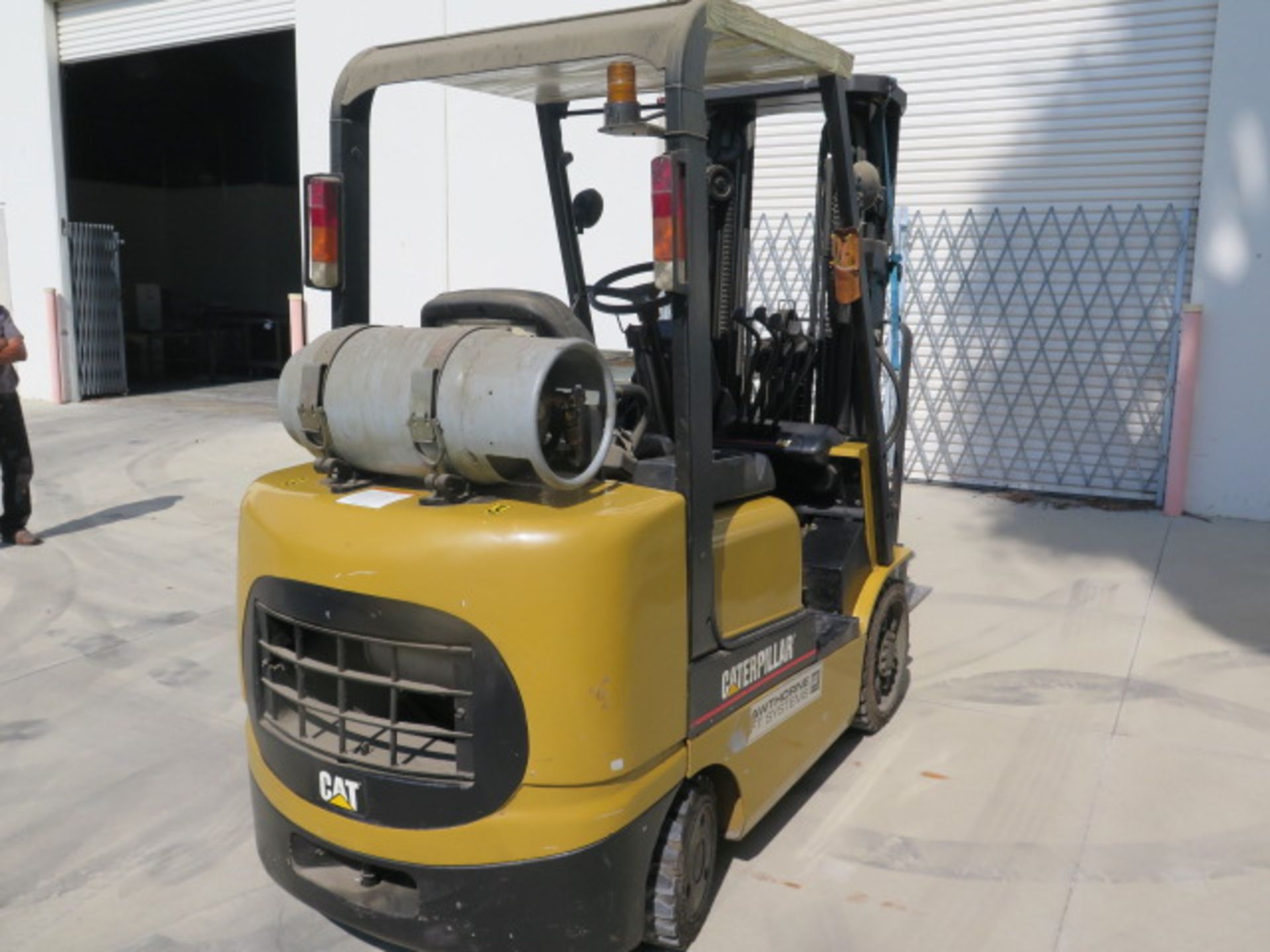 Caterpillar CG25K 4700 Lb Cap LPG Forklift s/n AT82C-03379 w/ 3-Stage, 188” Lift, SOLD AS IS - Image 3 of 17