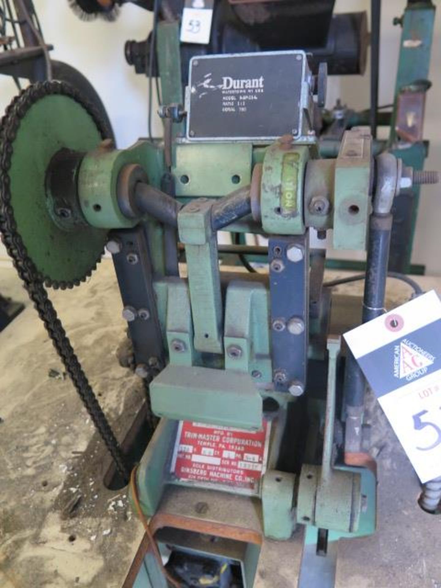 Trim-Master Corp. mdl. S-80 STEIN Strip Cutting Machine (SOLD AS-IS - NO WARRANTY) - Image 3 of 9