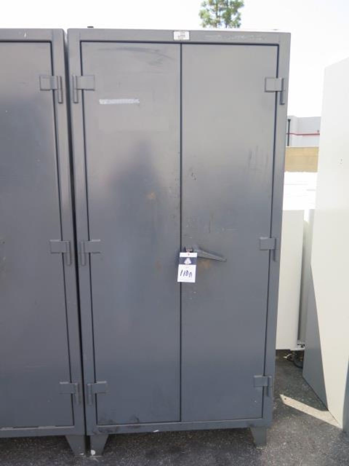 Strong Hold Heavy Duty Storage Caninet (SOLD AS-IS - NO WARRANTY)