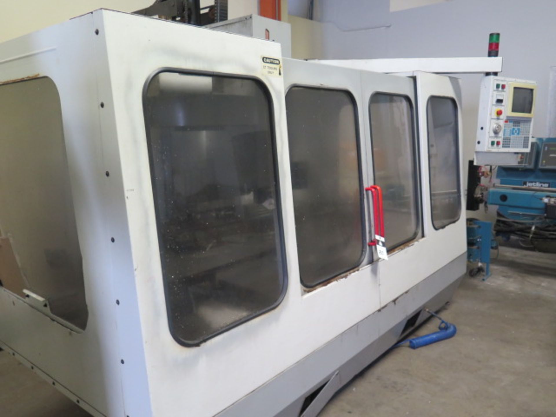 1995 Haas VF-4 4-Axis CNC VMC s/n 4478 w/ Haas Controls, 20-Station ATC, CAT-40, SOLD AS IS - Image 3 of 16