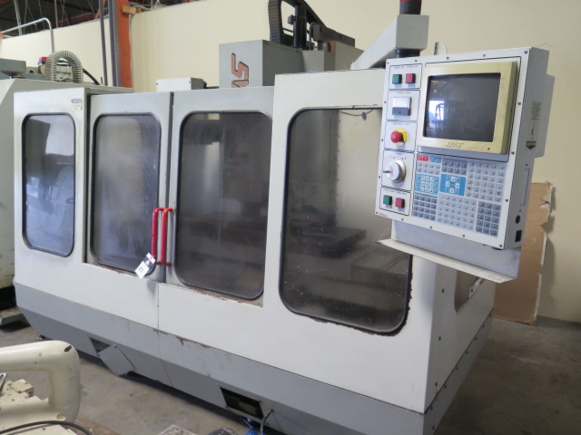 1995 Haas VF-4 4-Axis CNC VMC s/n 4478 w/ Haas Controls, 20-Station ATC, CAT-40, SOLD AS IS - Image 2 of 16