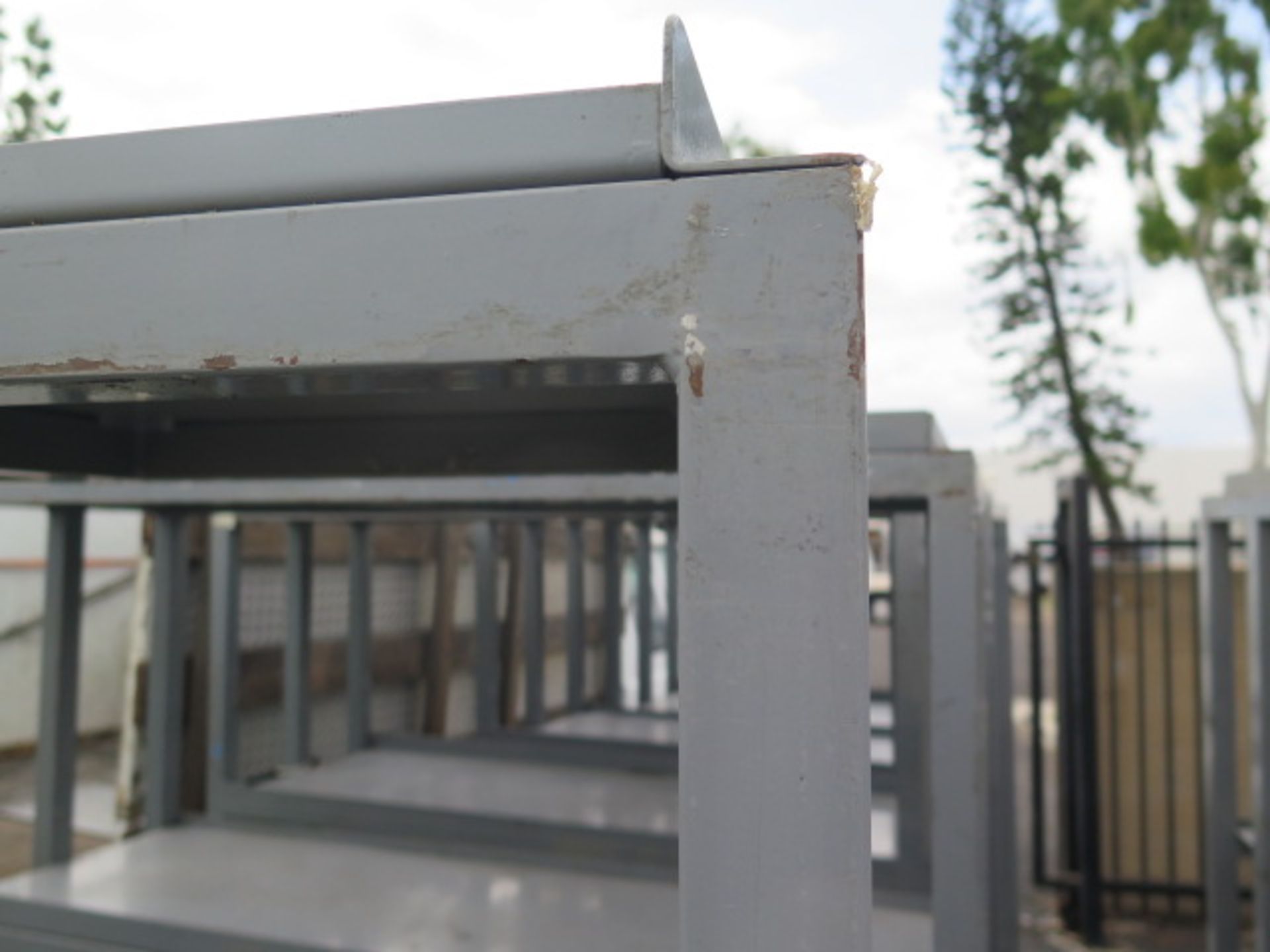 Heavy Duty Rolling Steel Shelves (5) (SOLD AS-IS - NO WARRANTY) - Image 3 of 7