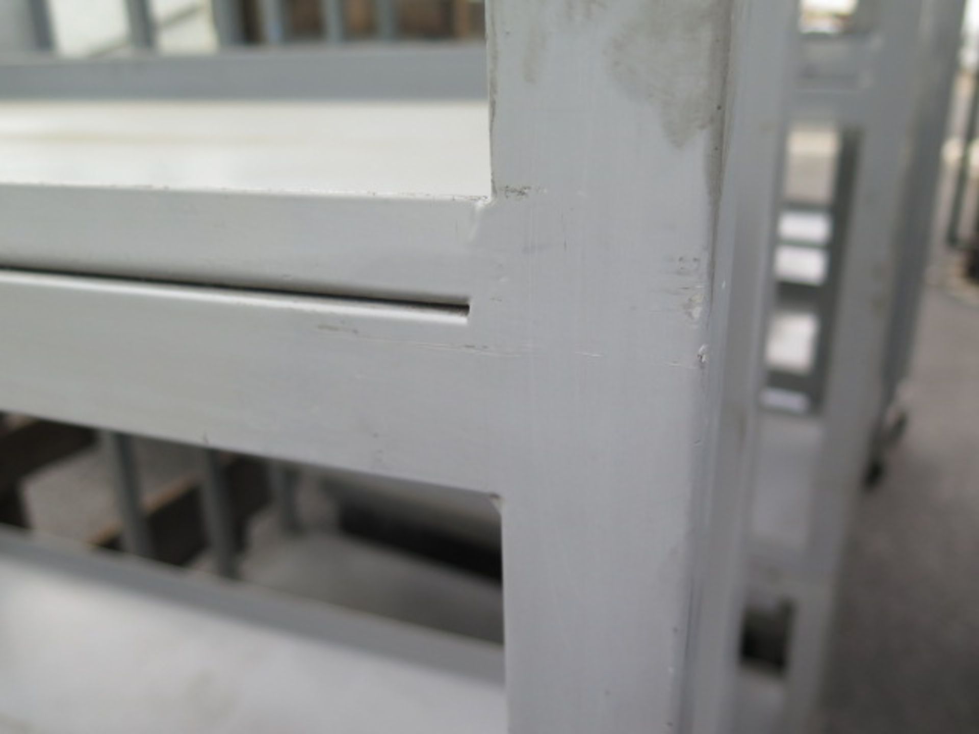 Heavy Duty Rolling Steel Shelves (5) (SOLD AS-IS - NO WARRANTY) - Image 4 of 7