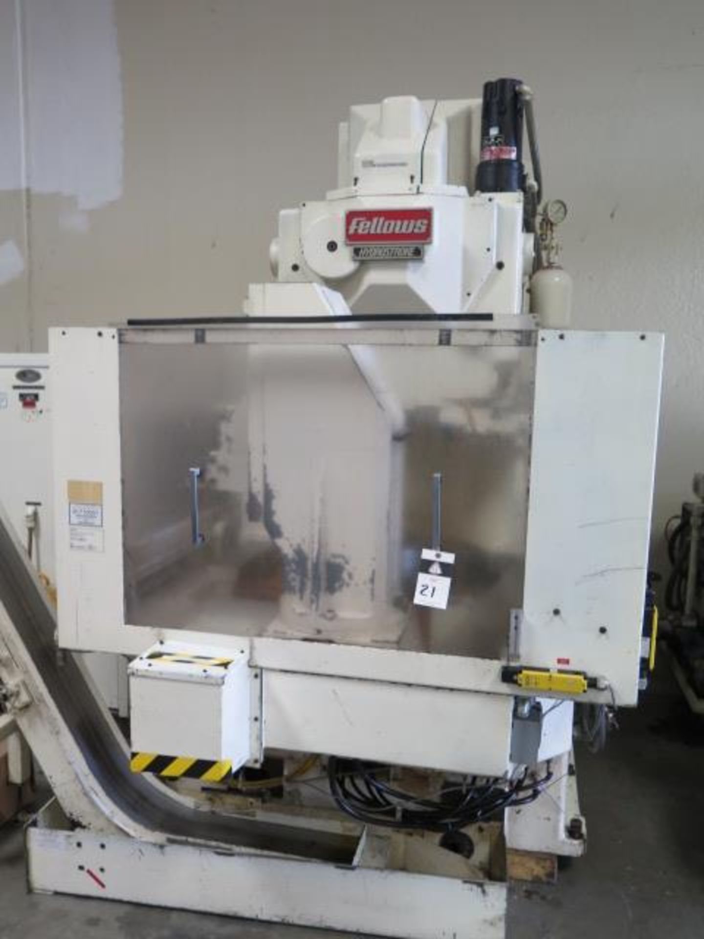 Fellows “Hydrostroke” CNC Gear Shaper w/ Fellows CNC Controls, Hydr Unit, Cooling Unit, SOLD AS IS - Image 3 of 12