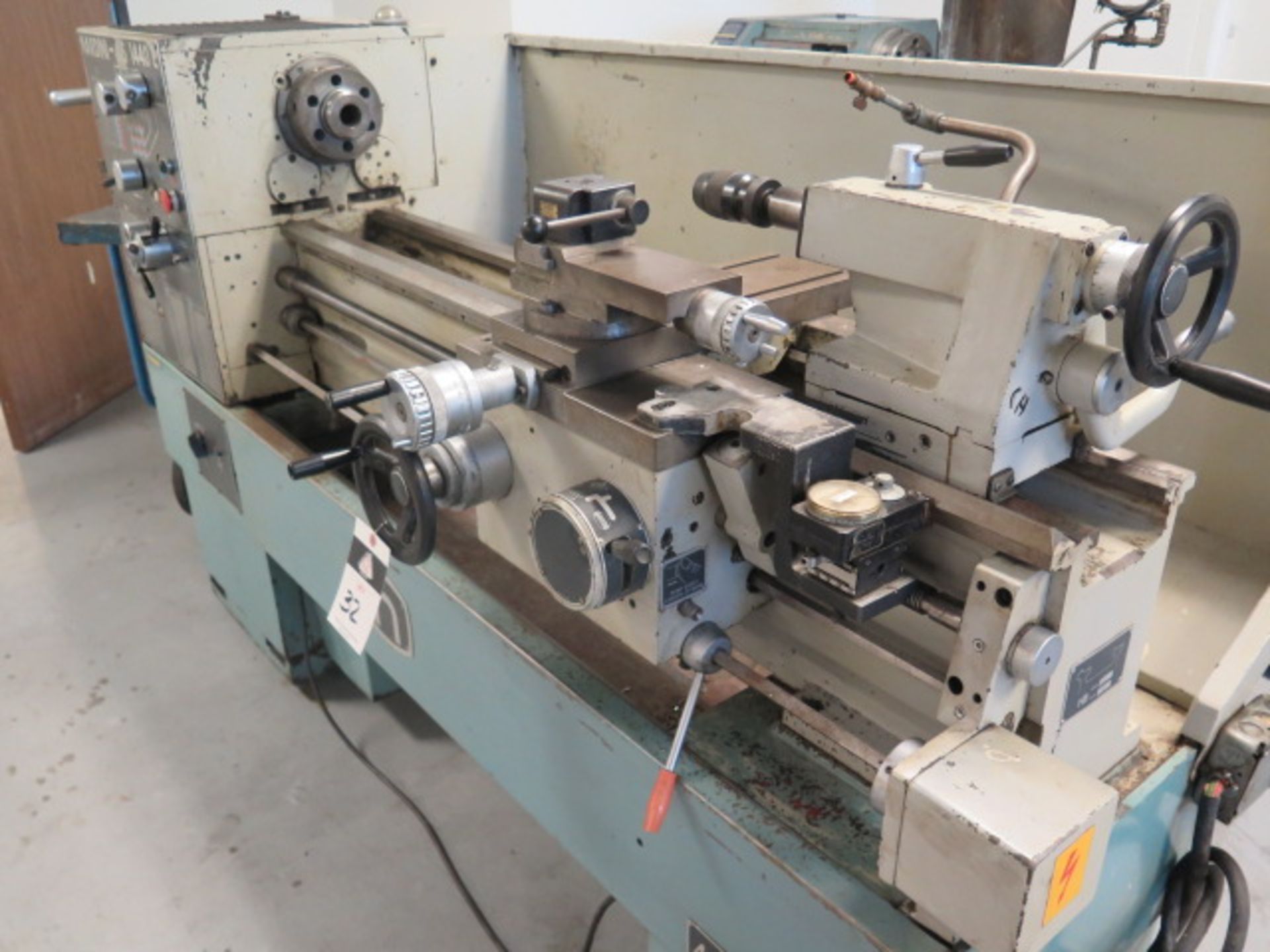 Nardini MS1440E “Mascote” 14” x 40” Geared Lathe w/ 25-2000 RPM,Inch/mm Thread, Tailstock,SOLD AS IS - Image 4 of 21