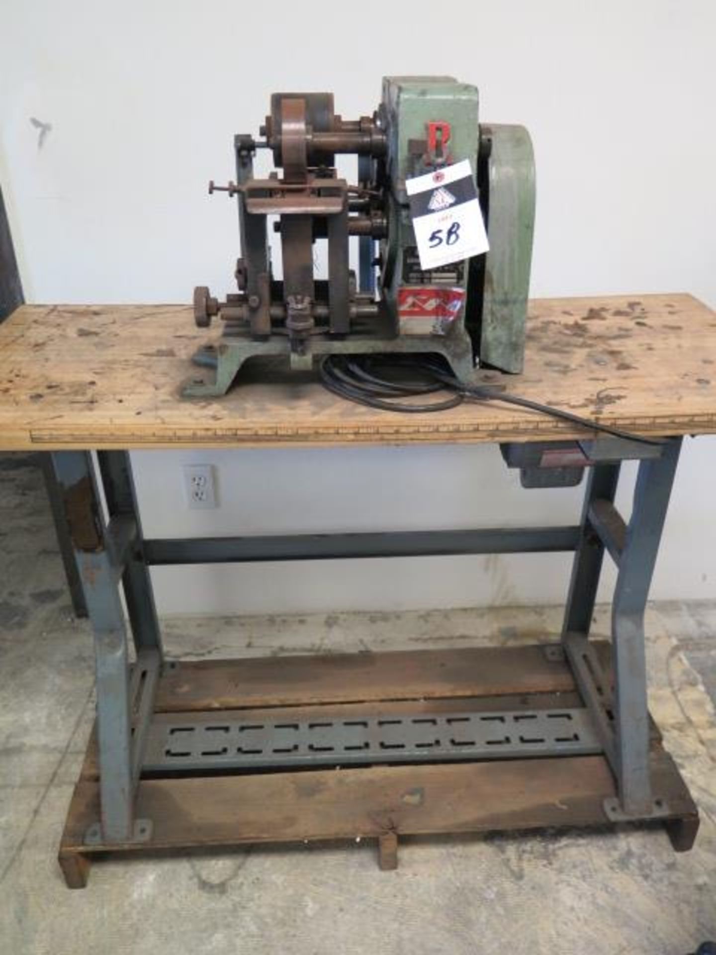 Randall NSB Leather Belt Beveling Machine s/n P6899 (SOLD AS-IS - NO WARRANTY)