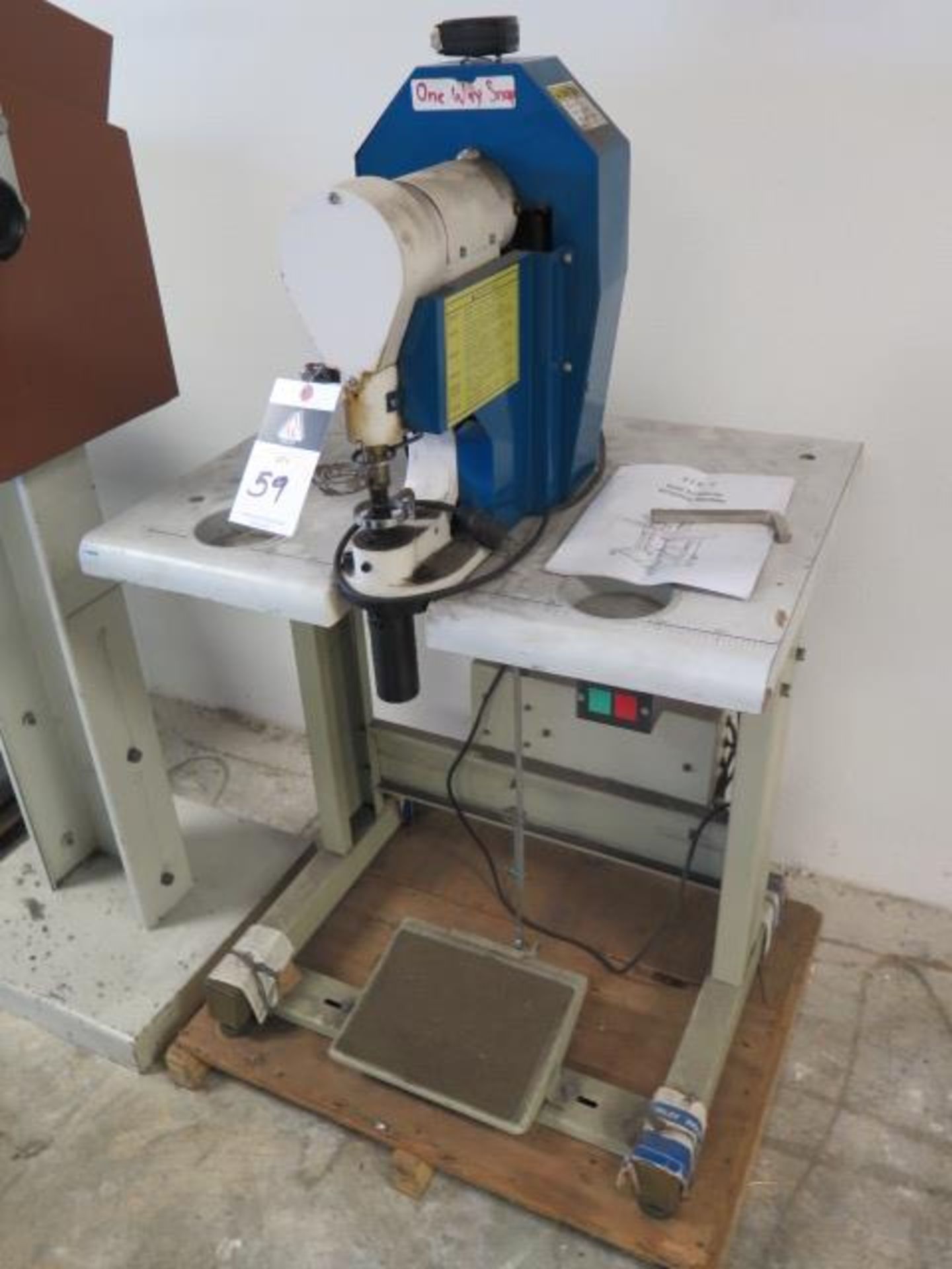 Import mdl. GZN-2 Semi-Automatic Attaching Machine (SOLD AS-IS - NO WARRANTY)