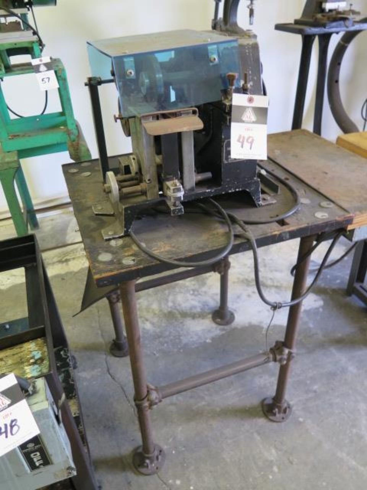 Randall NSB Leather Belt Beveling Machine s/n 2014 (SOLD AS-IS - NO WARRANTY)