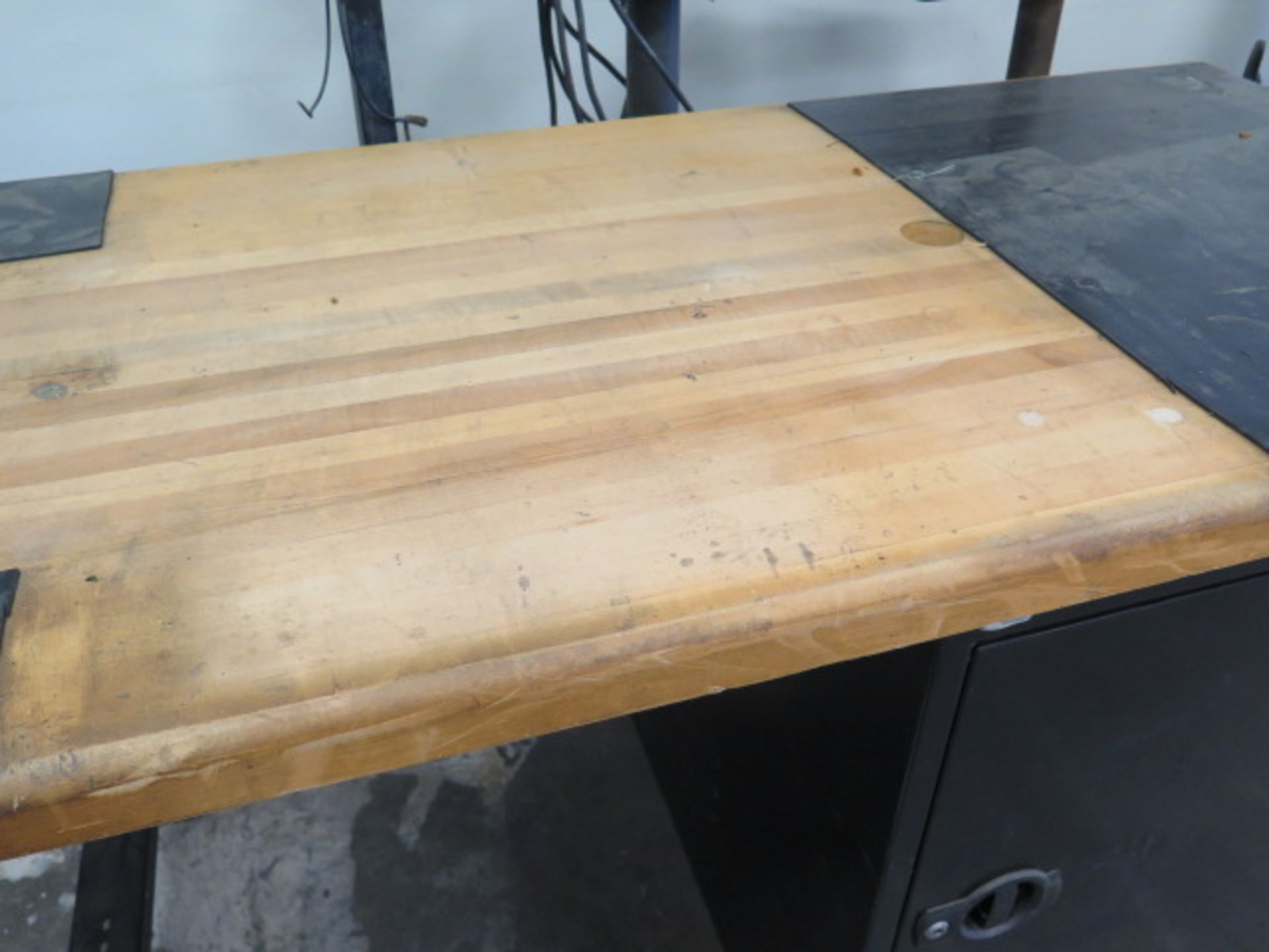 Maple Top Work Bench w/ Storage Cabinet (SOLD AS-IS - NO WARRANTY) - Image 3 of 7