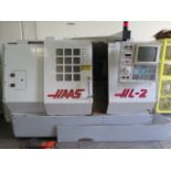 1997 Haas HL-2 CNC Turning Center s/n 60729, 10-Station Turret, Tailstock, 3750 RPM, SOLD AS IS