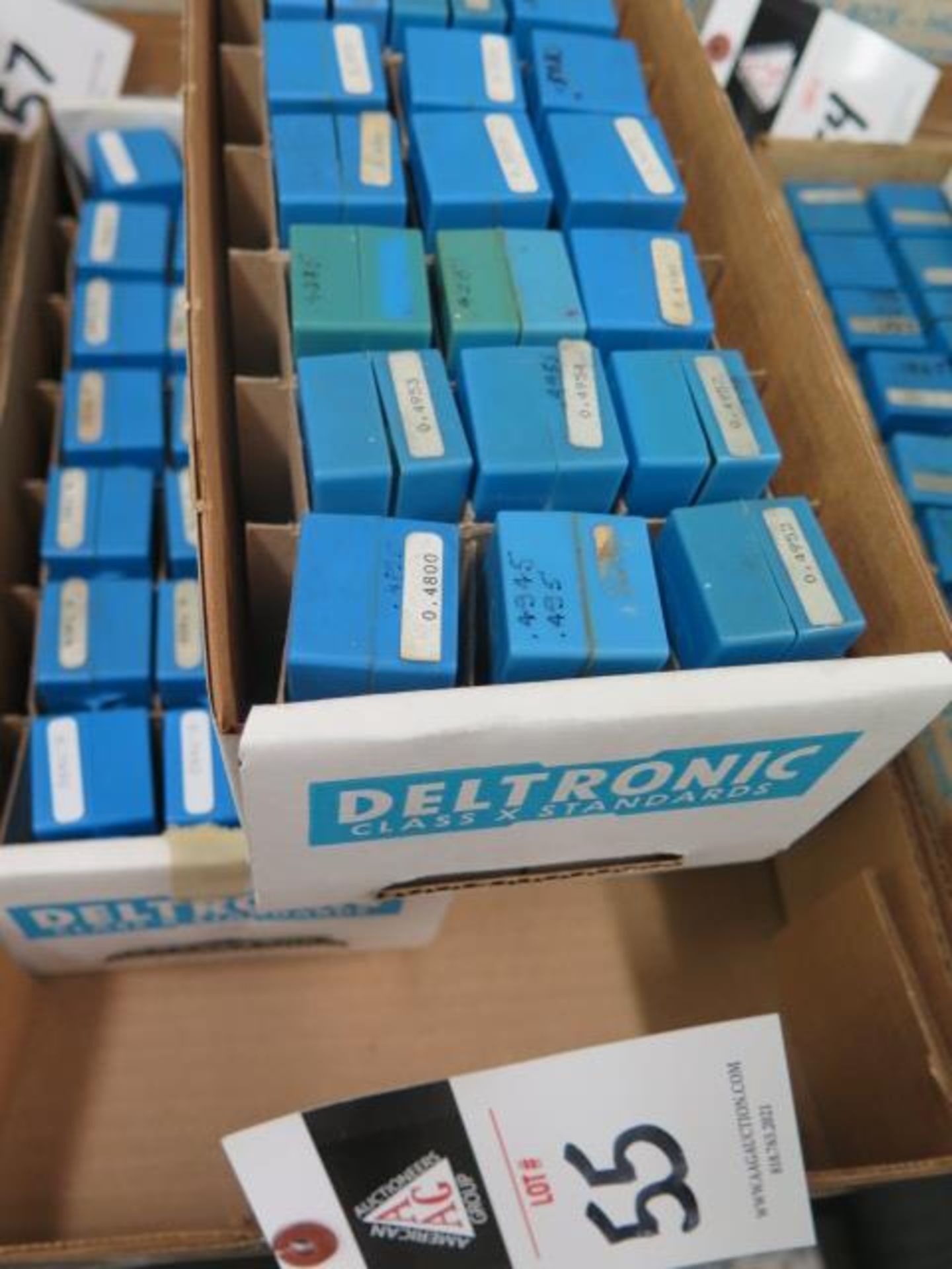 Deltronic Gage Pins (SOLD AS-IS - NO WARRANTY)