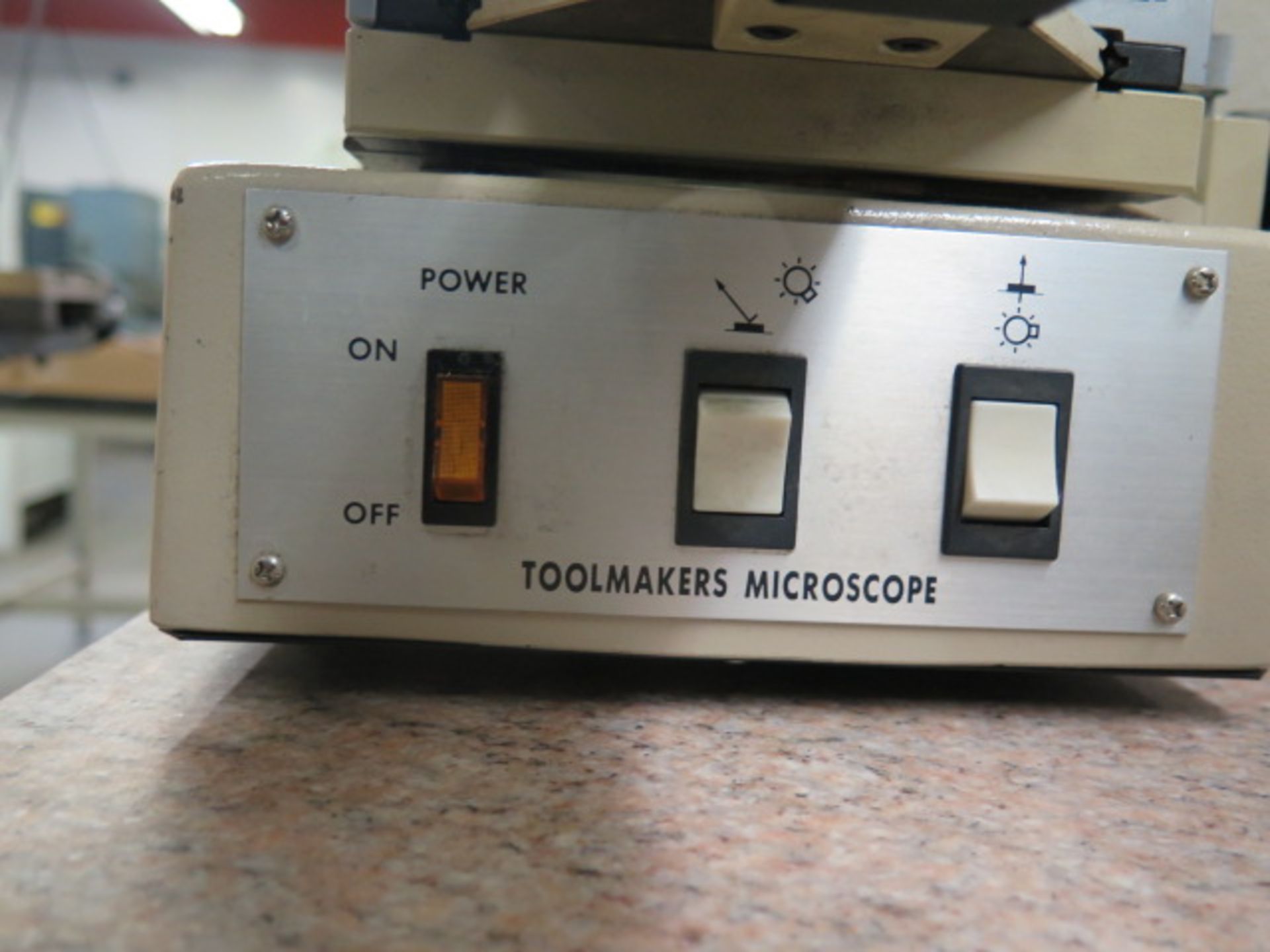 Mitutoyo Tool Makers Microscope s/n 90868 w/ Digital Mic Heads and Light Source (SOLD AS-IS - NO WAR - Image 7 of 7