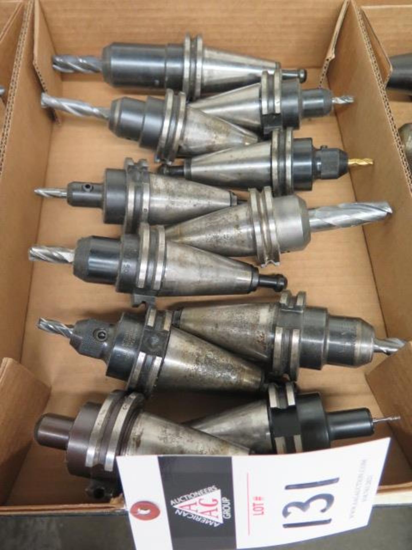 CAT-40 Taper Tooling (11) (SOLD AS-IS - NO WARRANTY)