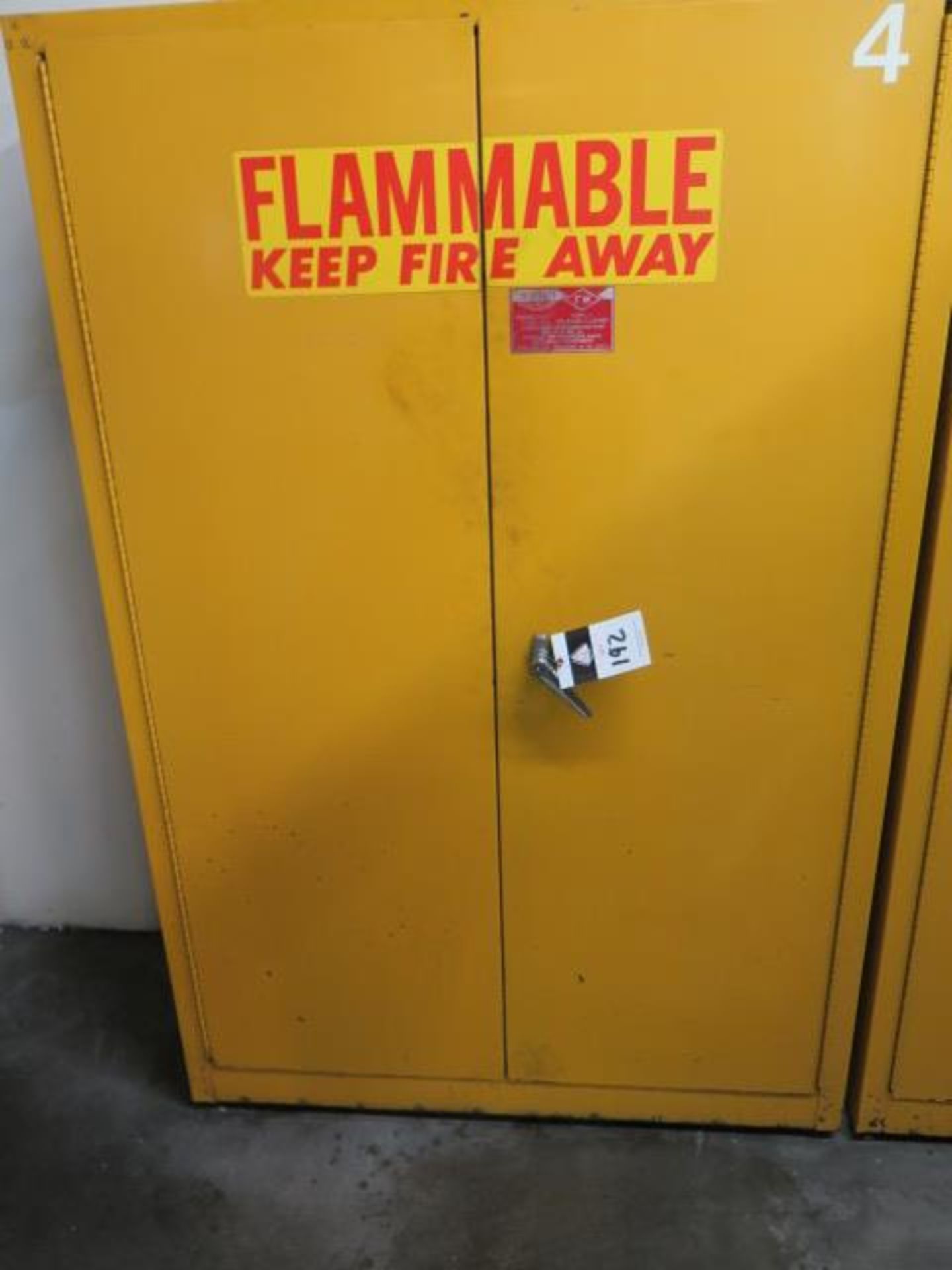 Flammables Storage Cabinet (NO CONTENTS) (SOLD AS-IS - NO WARRANTY)