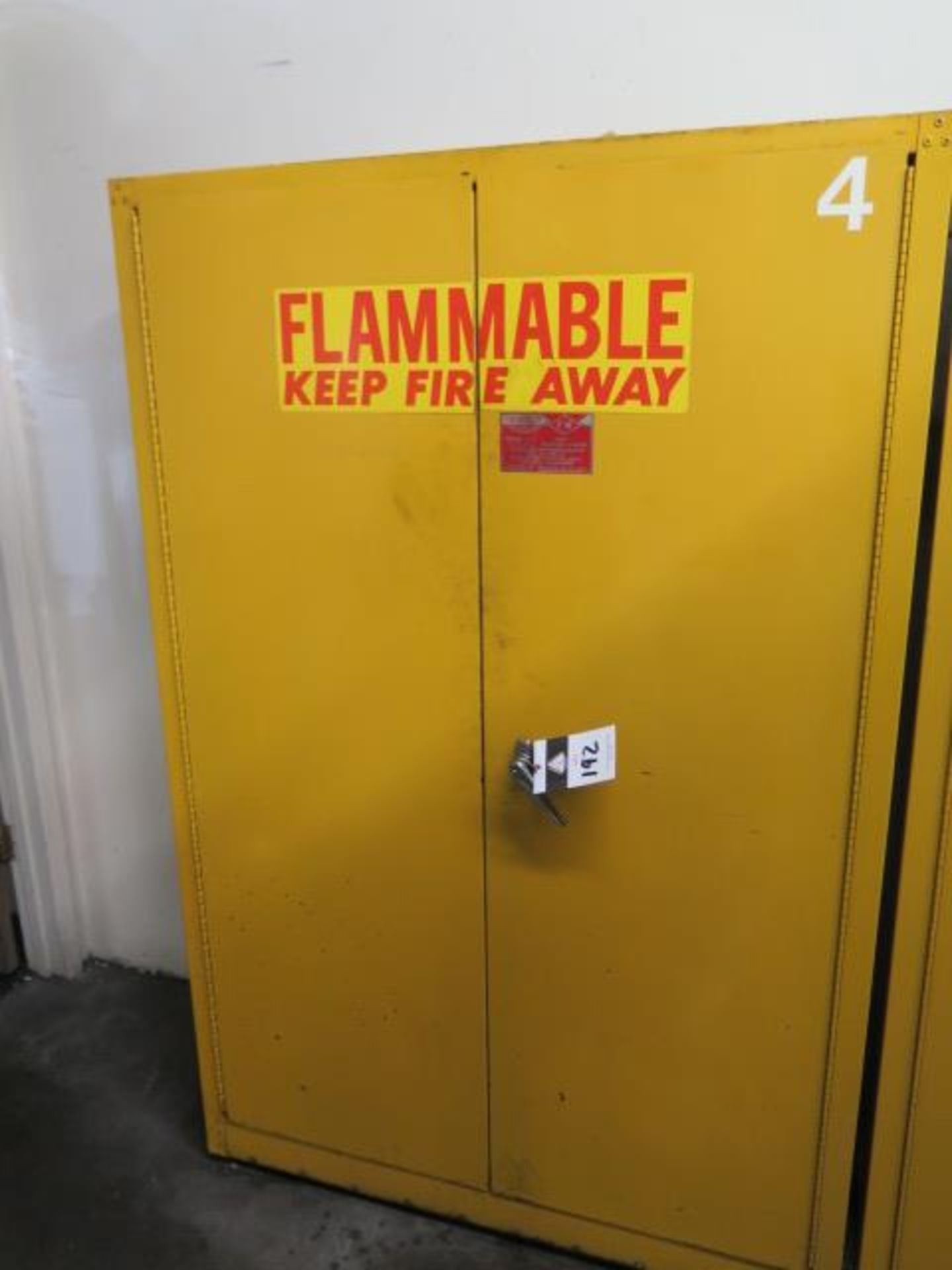 Flammables Storage Cabinet (NO CONTENTS) (SOLD AS-IS - NO WARRANTY) - Image 2 of 5