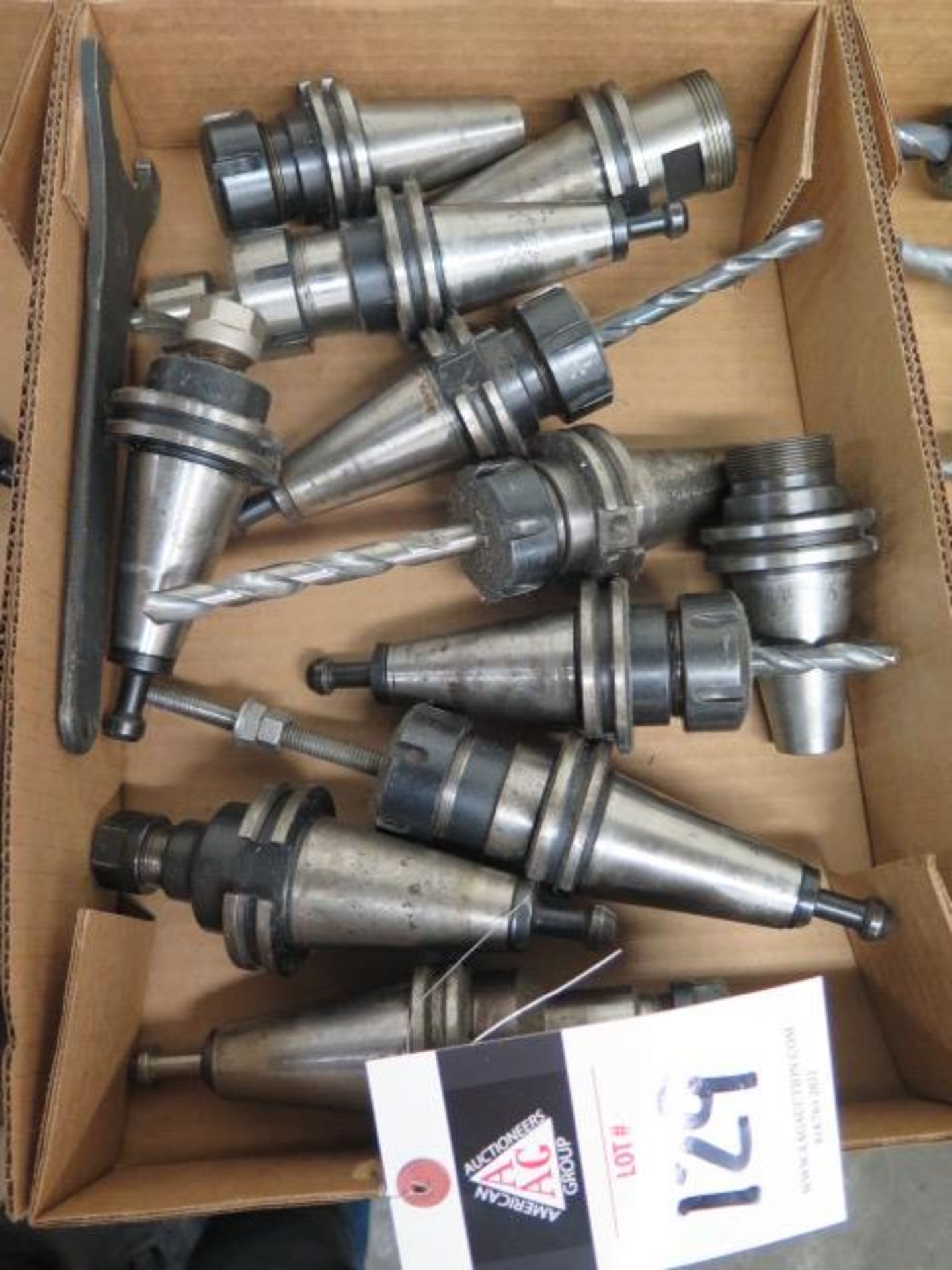 CAT-40 Taper ER32 and ER16 Collet Chucks (11) (SOLD AS-IS - NO WARRANTY)