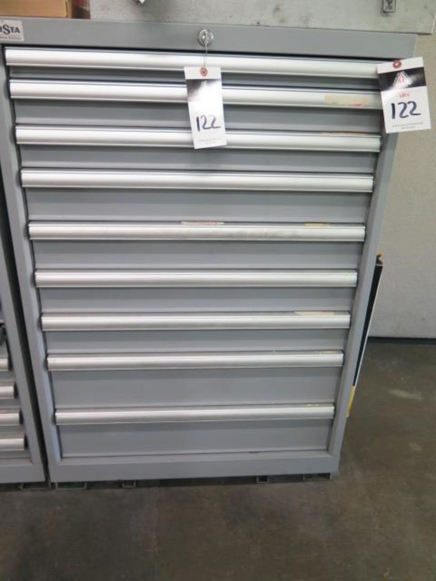 Lista 9-Drawer Tooling Cabinet (SOLD AS-IS - NO WARRANTY)