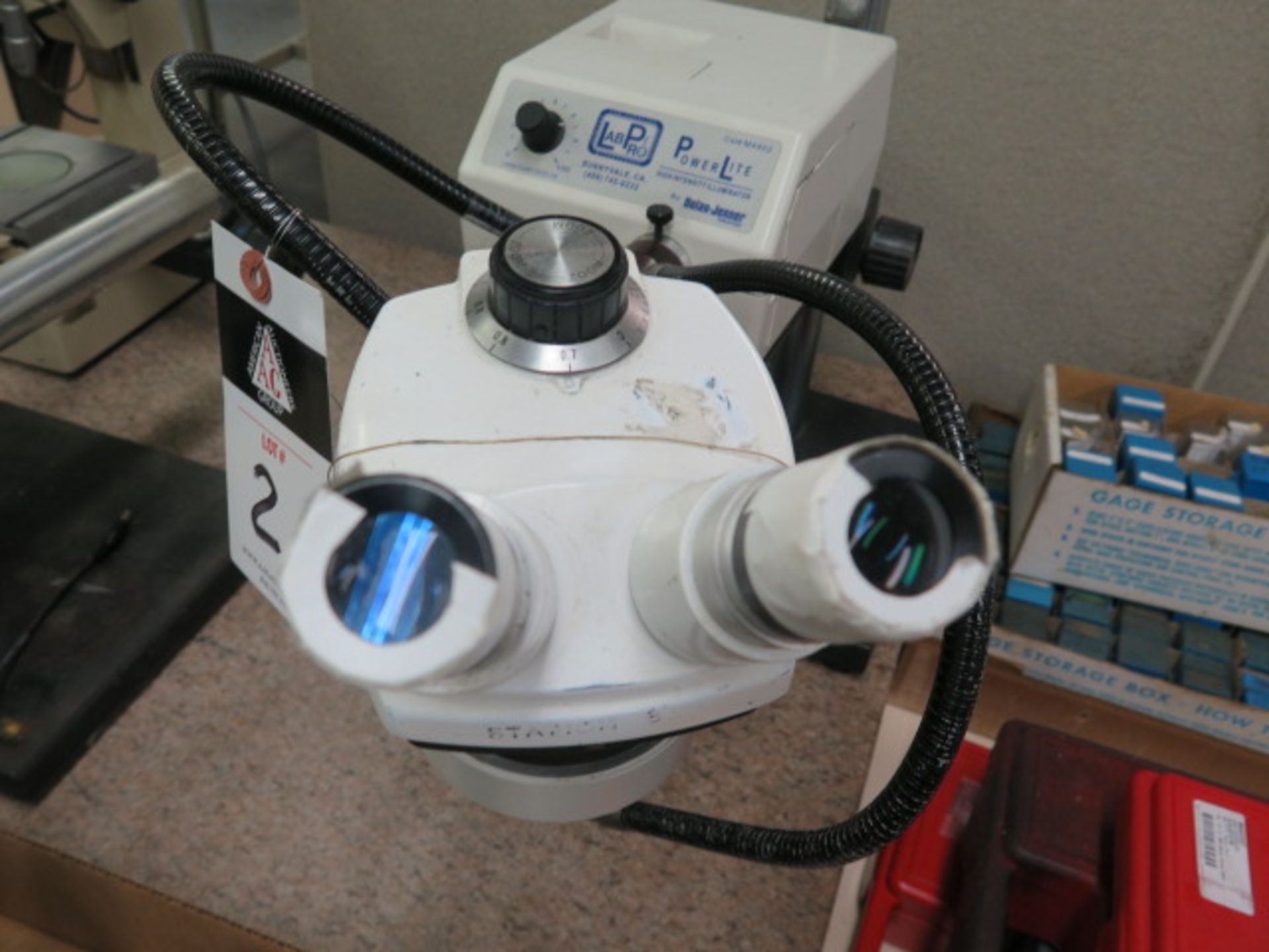 Bausch & Lomb Stereo Microscope w/ Fiberoptic Light Source (SOLD AS-IS - NO WARRANTY) - Image 3 of 7