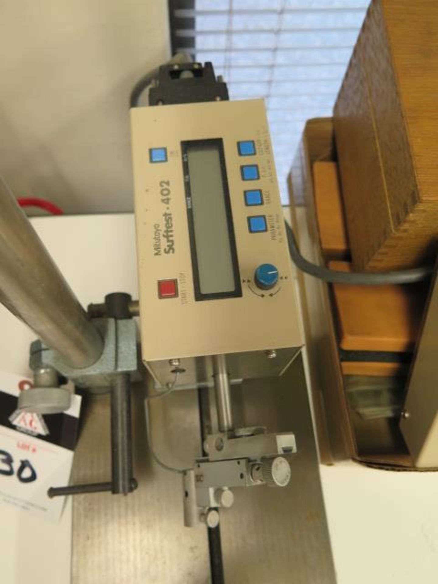 Mitutoyo Surftest-402 Digital Surface Roughness Gage w/ Digital Analyzer / Roll Printer (SOLD AS-IS - Image 3 of 7