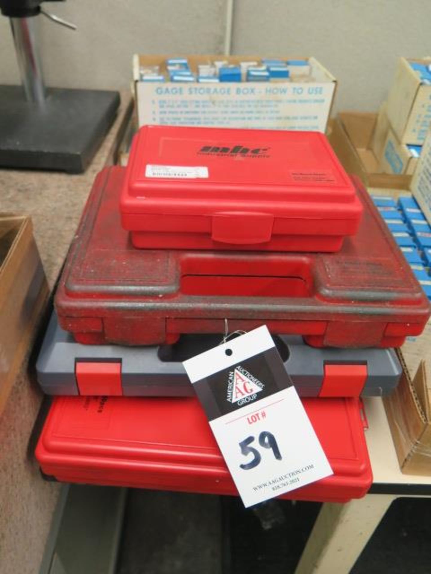 Pin Gage Sets 0.011"-0.500" (SOLD AS-IS - NO WARRANTY)